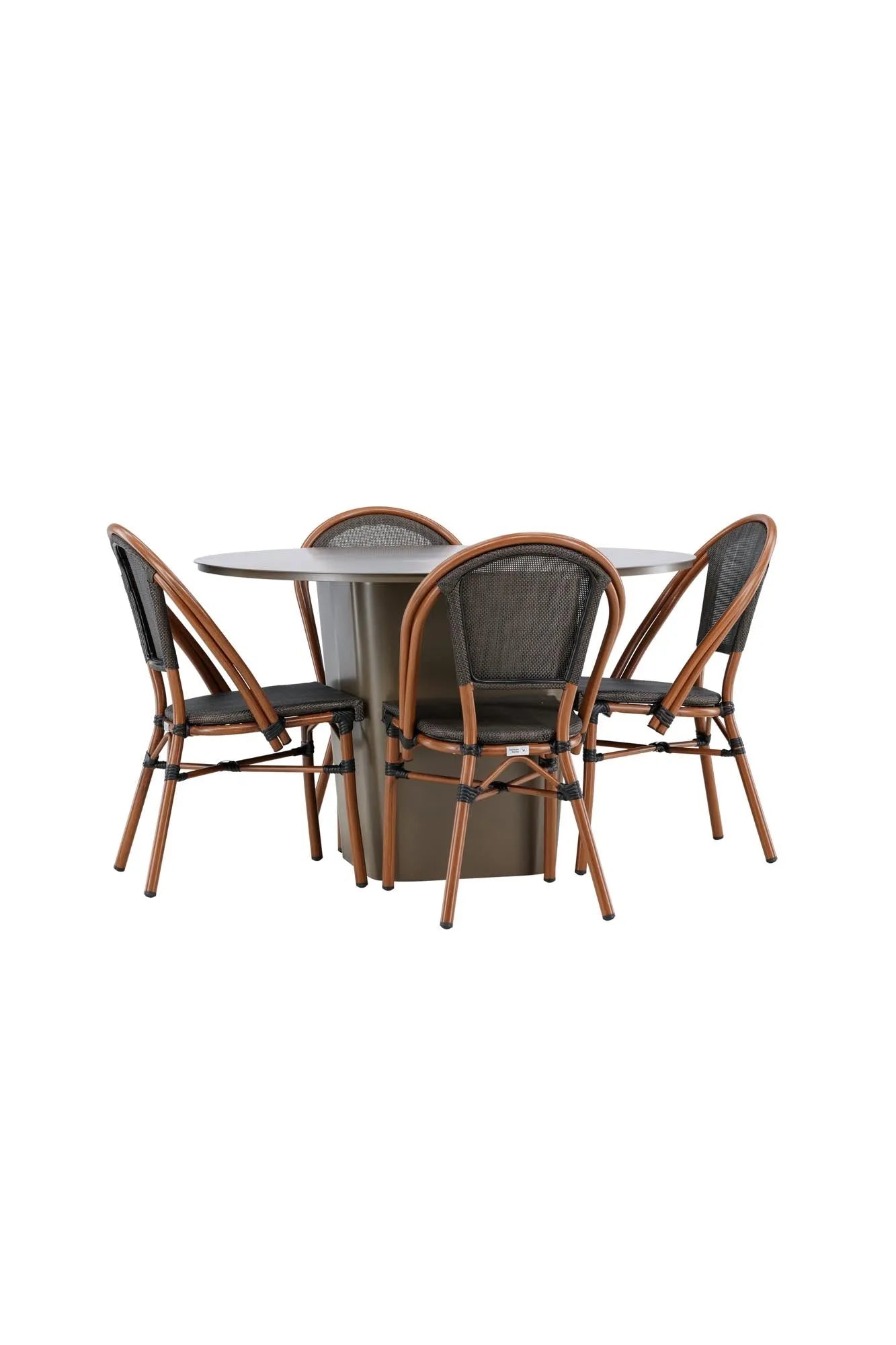 Elegantes Santa Fe Gartentisch Set Guarda von Venture Home, perfekt für moderne Gärten, robust und stilvoll designt.