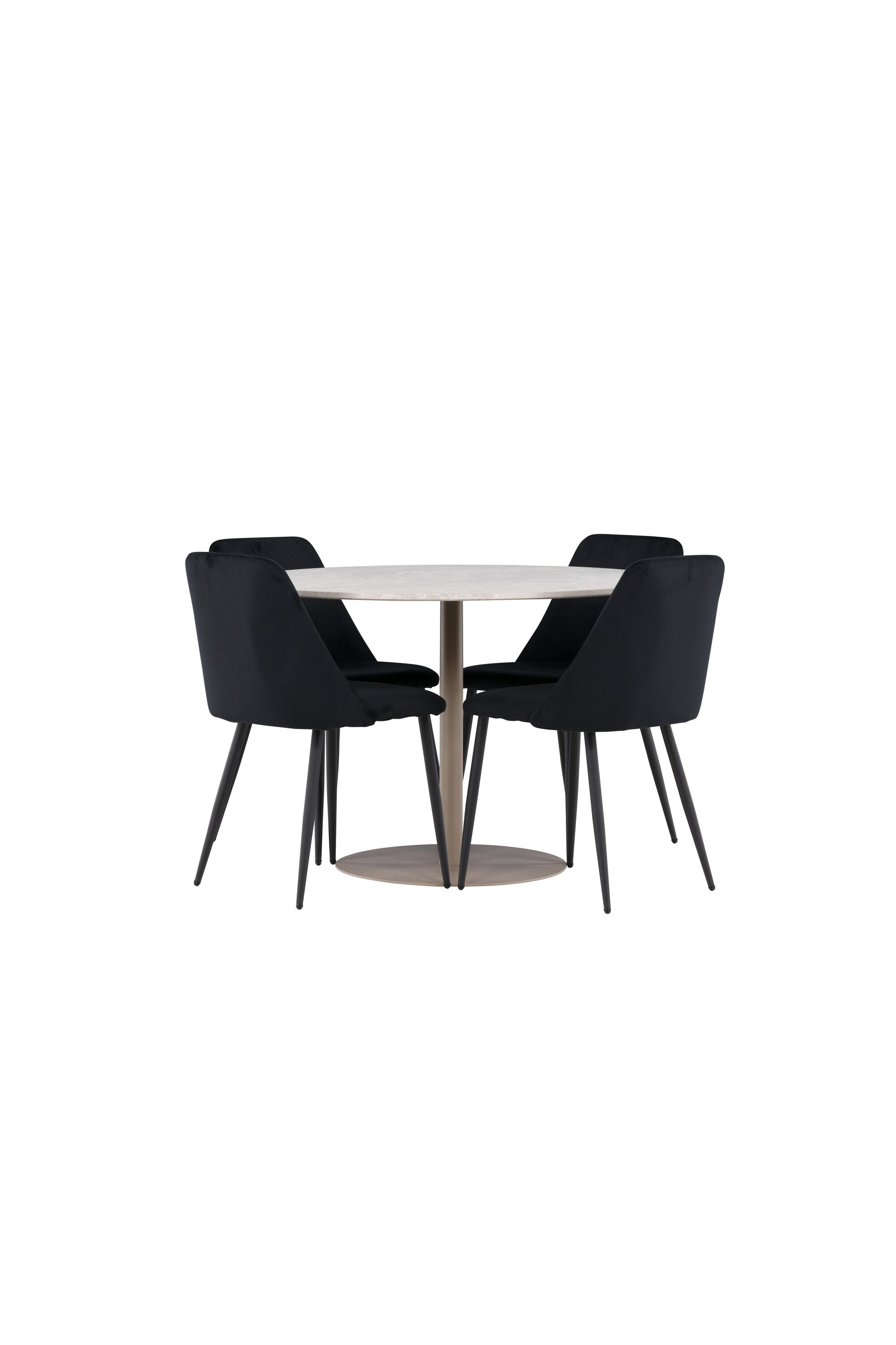 Lycke Esstisch mit Night Stühlen in  präsentiert im Onlineshop von KAQTU Design AG. Bartischset ist von Venture Home