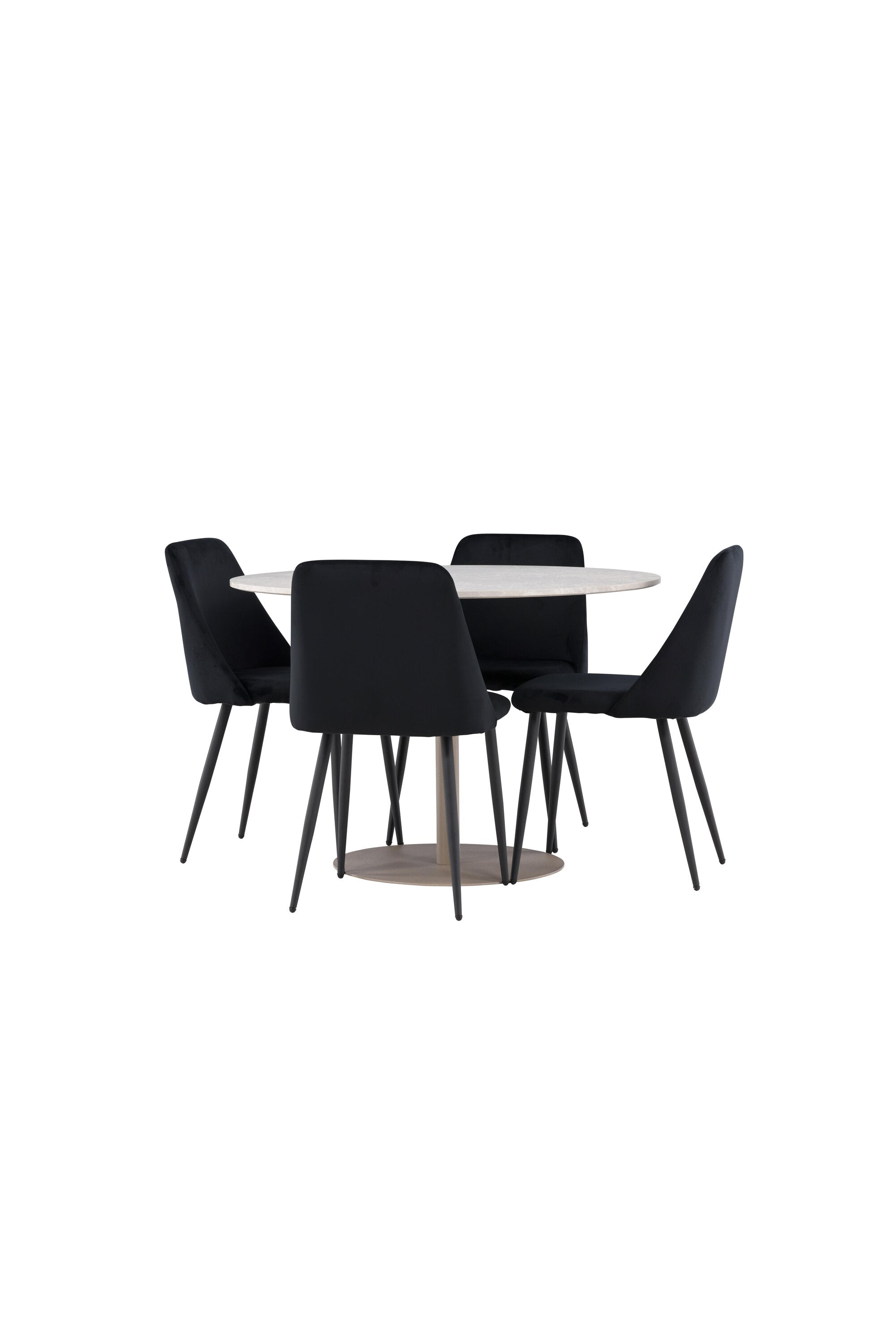 Lycke Esstisch mit Night Stühlen in  präsentiert im Onlineshop von KAQTU Design AG. Bartischset ist von Venture Home