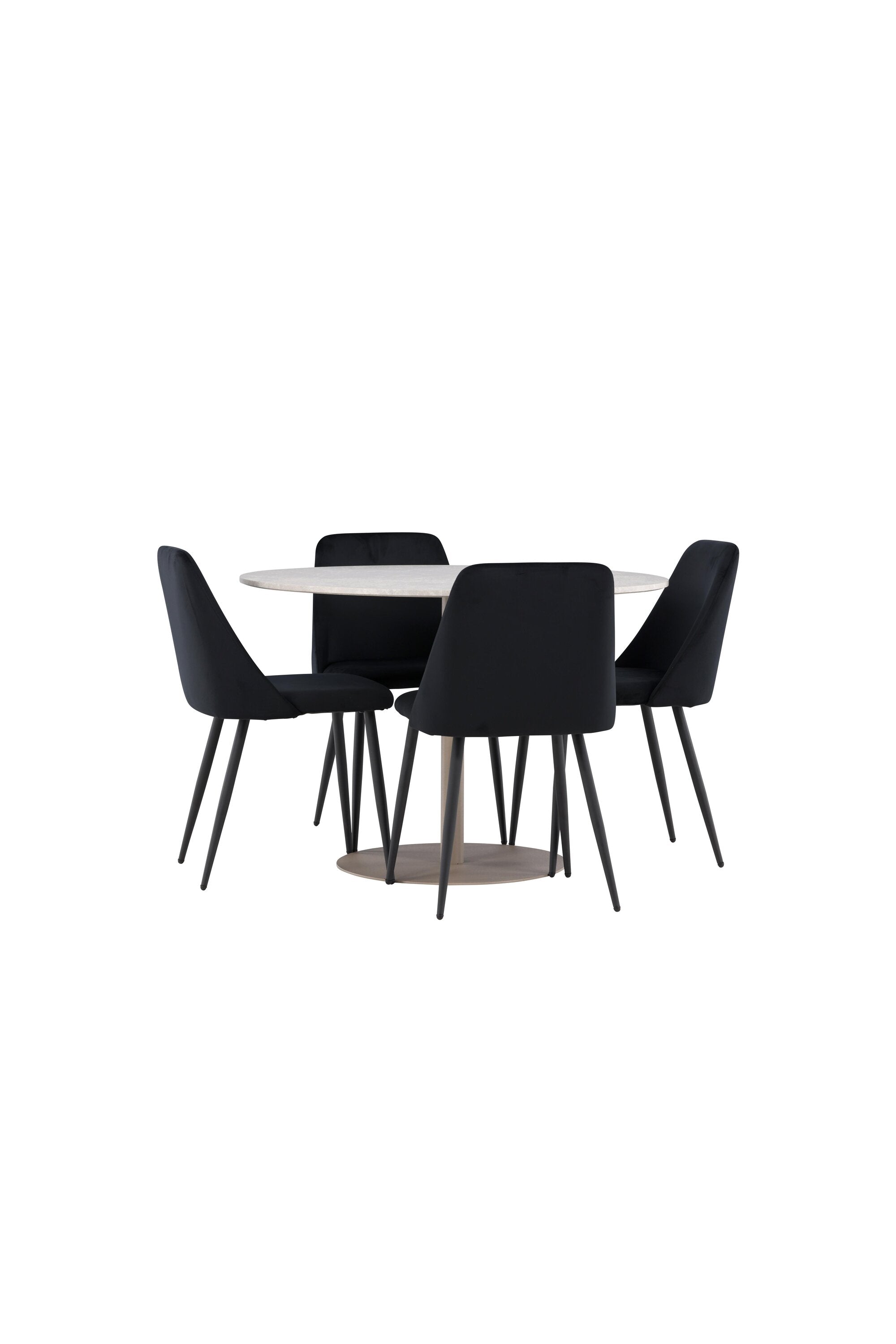 Lycke Esstisch mit Night Stühlen in  präsentiert im Onlineshop von KAQTU Design AG. Bartischset ist von Venture Home