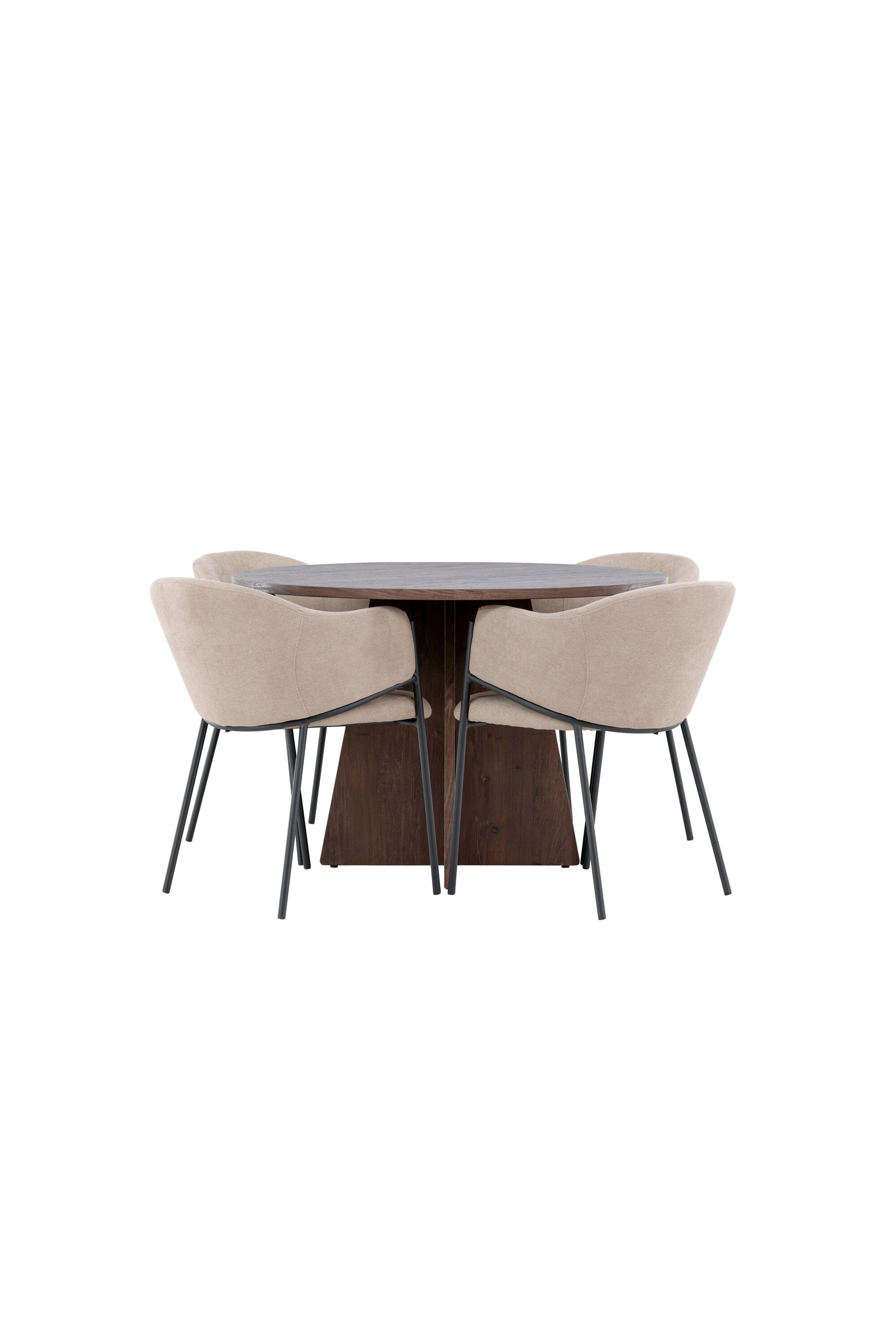Bootcut Esszimmertisch mit Evelina Stühlen in  präsentiert im Onlineshop von KAQTU Design AG. Bartischset ist von Venture Home