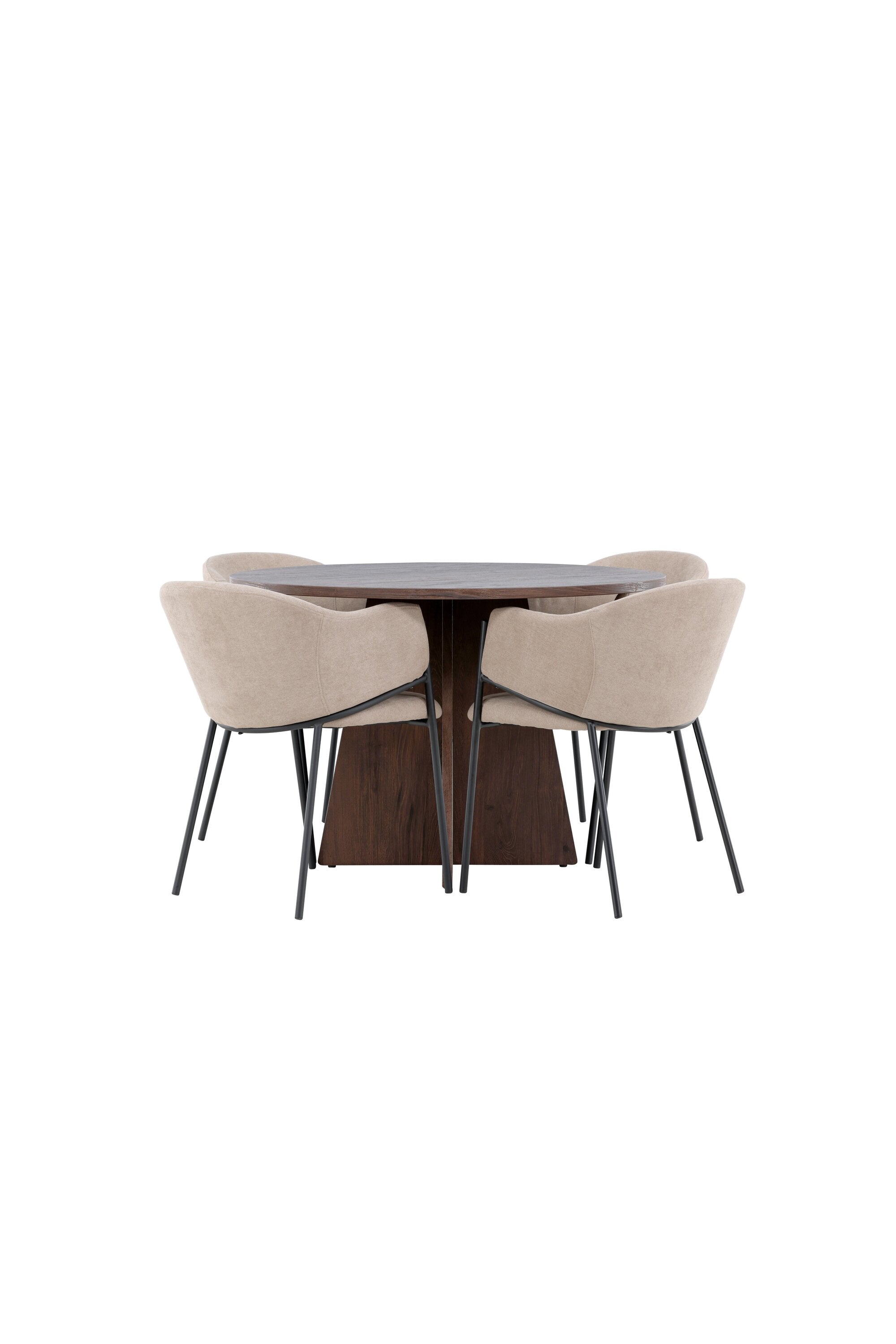 Bootcut Esszimmertisch mit Evelina Stühlen in  präsentiert im Onlineshop von KAQTU Design AG. Bartischset ist von Venture Home