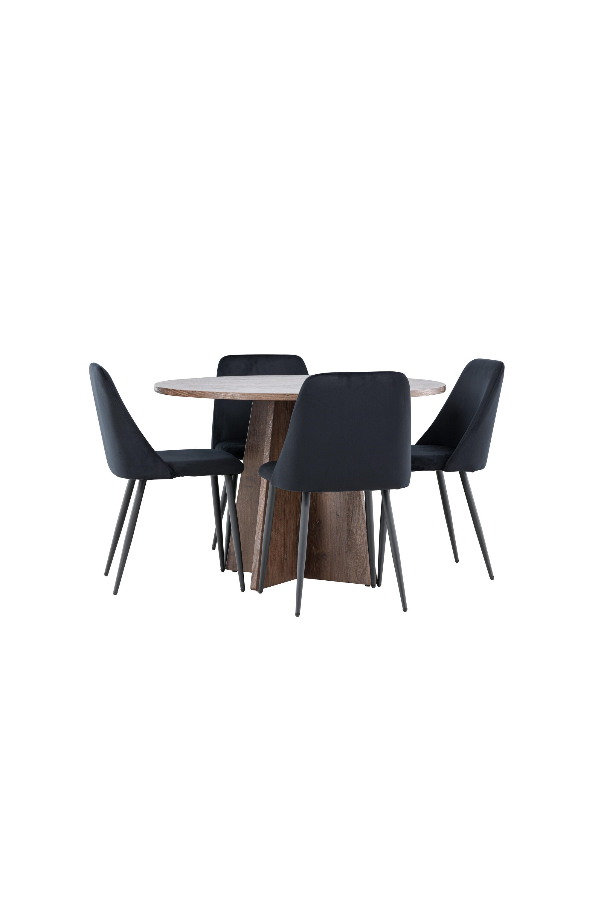 Bootcut Esszimmertisch mit Night Stühlen in  präsentiert im Onlineshop von KAQTU Design AG. Bartischset ist von Venture Home