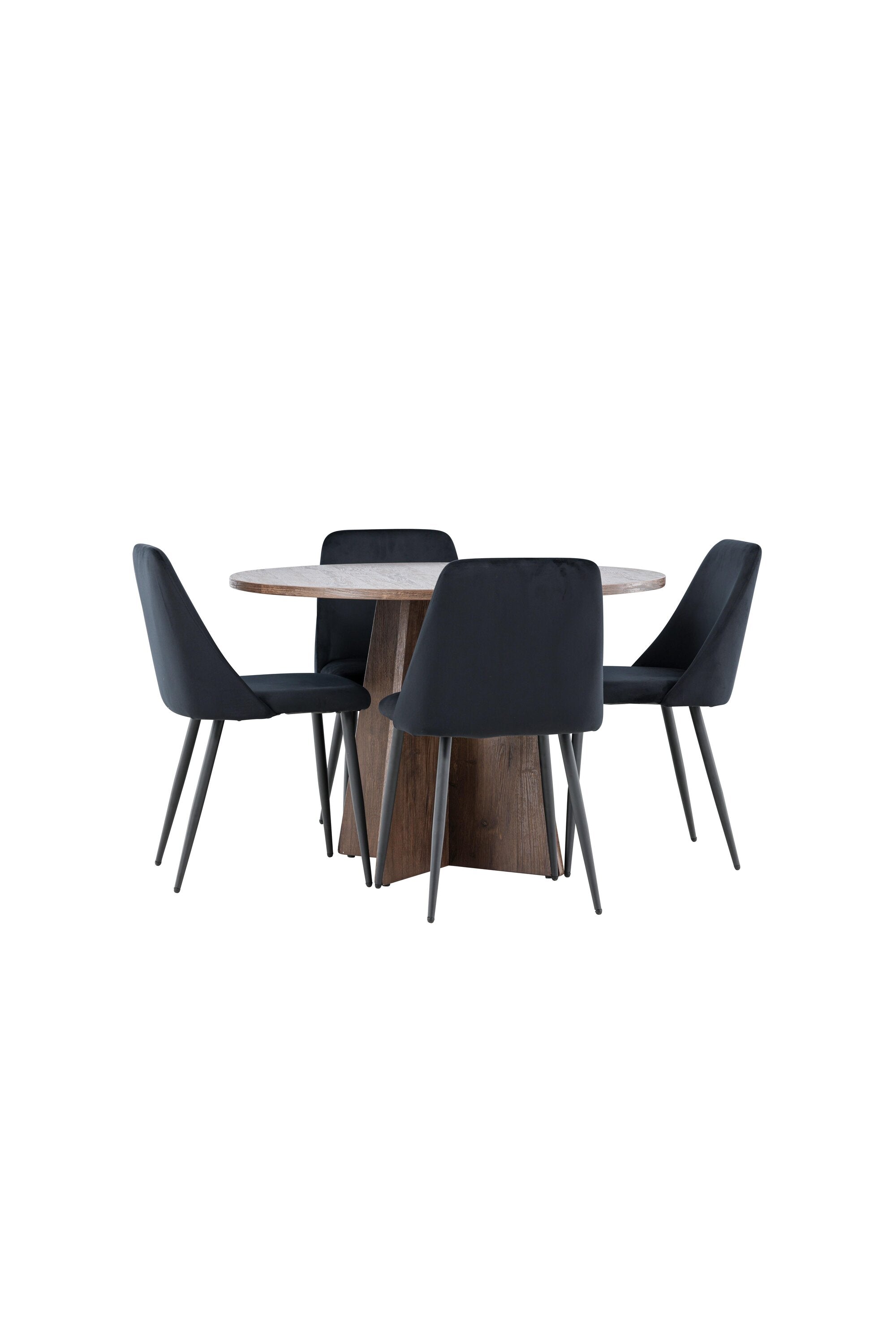 Bootcut Esszimmertisch mit Night Stühlen in  präsentiert im Onlineshop von KAQTU Design AG. Bartischset ist von Venture Home