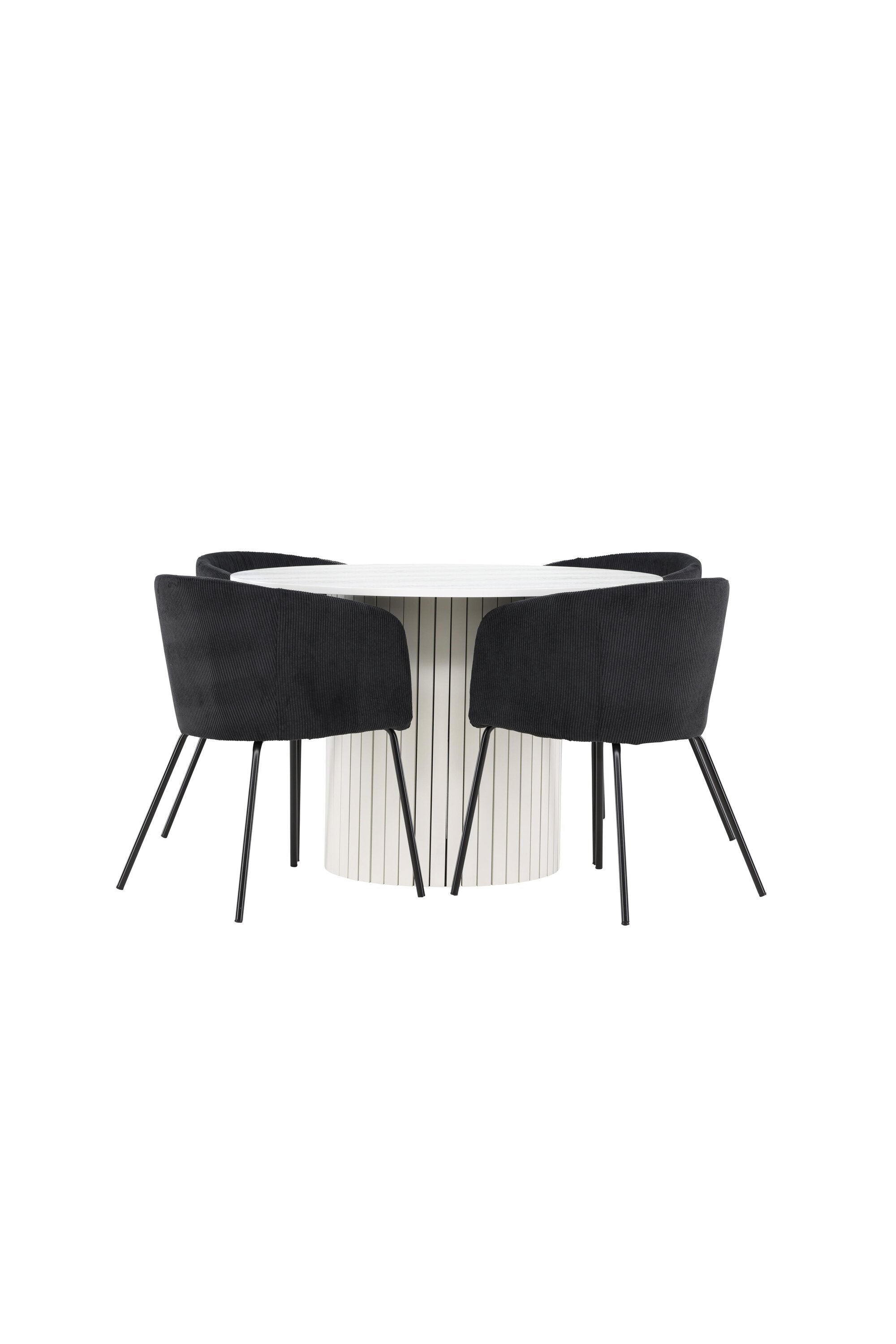 Härön Esstisch mit Berit Stühlen in  präsentiert im Onlineshop von KAQTU Design AG. Bartischset ist von Venture Home