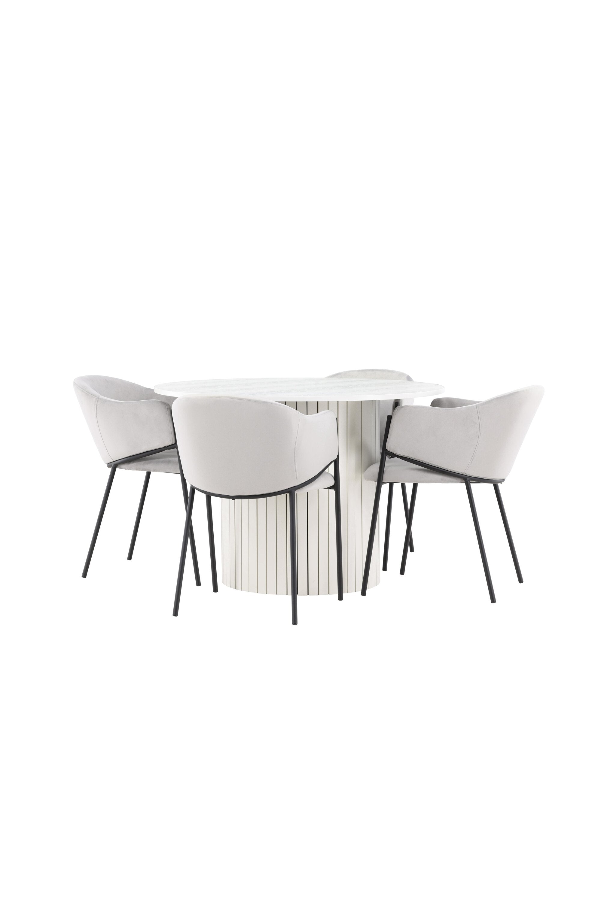 Härön Esstisch mit Stühlen von Evelina in  präsentiert im Onlineshop von KAQTU Design AG. Bartischset ist von Venture Home