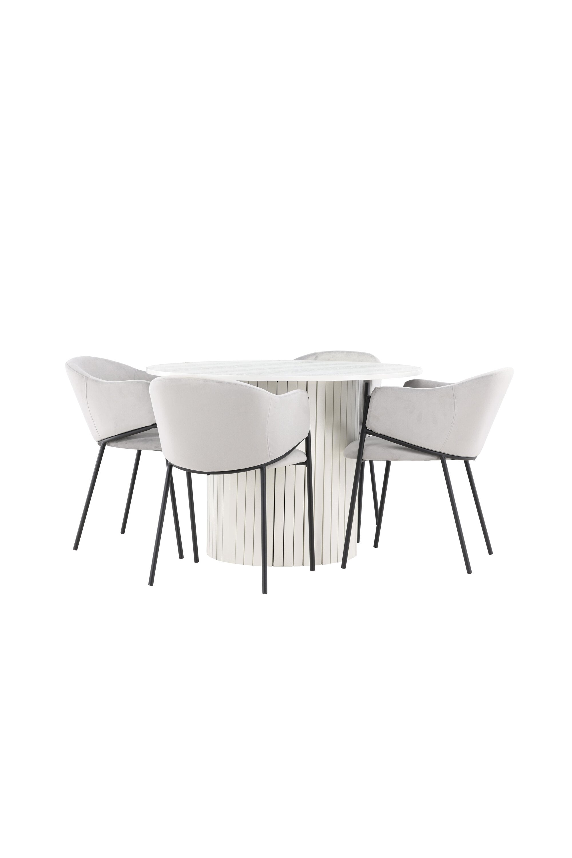Härön Esstisch mit Stühlen von Evelina in  präsentiert im Onlineshop von KAQTU Design AG. Bartischset ist von Venture Home