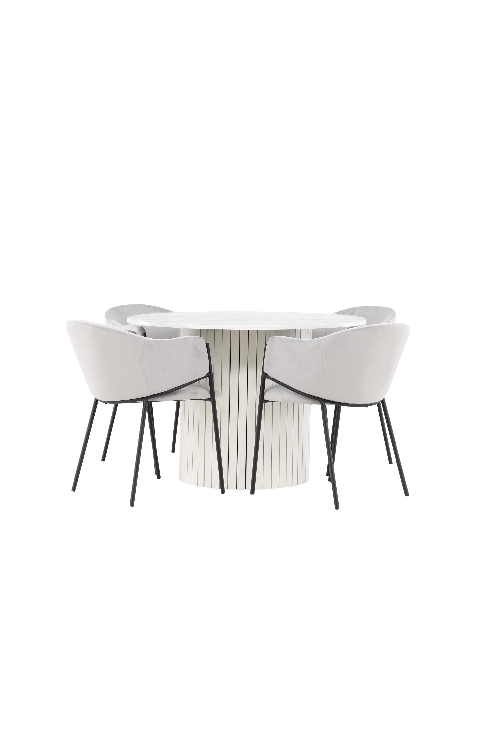 Härön Esstisch mit Stühlen von Evelina in  präsentiert im Onlineshop von KAQTU Design AG. Bartischset ist von Venture Home