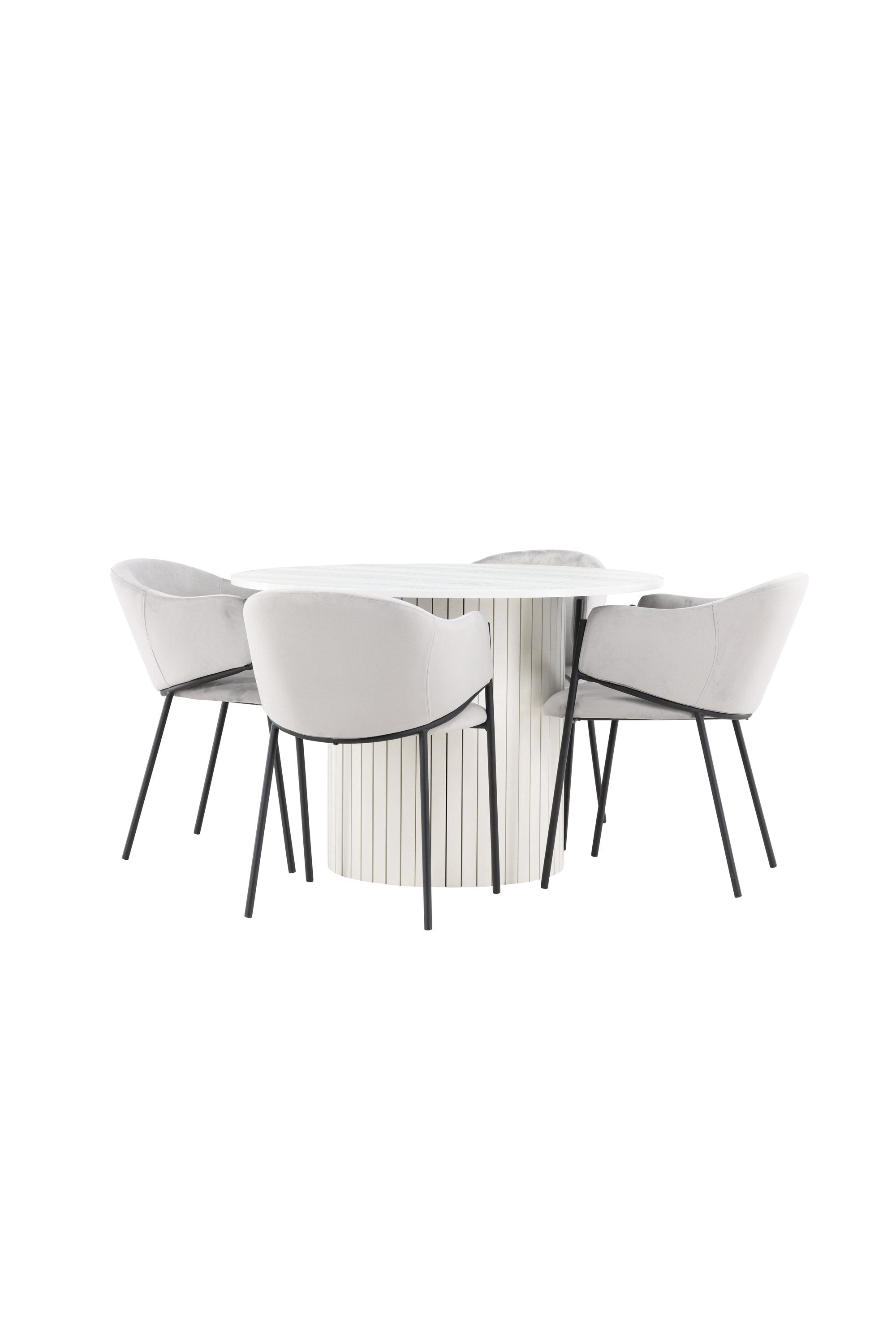 Härön Esstisch mit Stühlen von Evelina in  präsentiert im Onlineshop von KAQTU Design AG. Bartischset ist von Venture Home