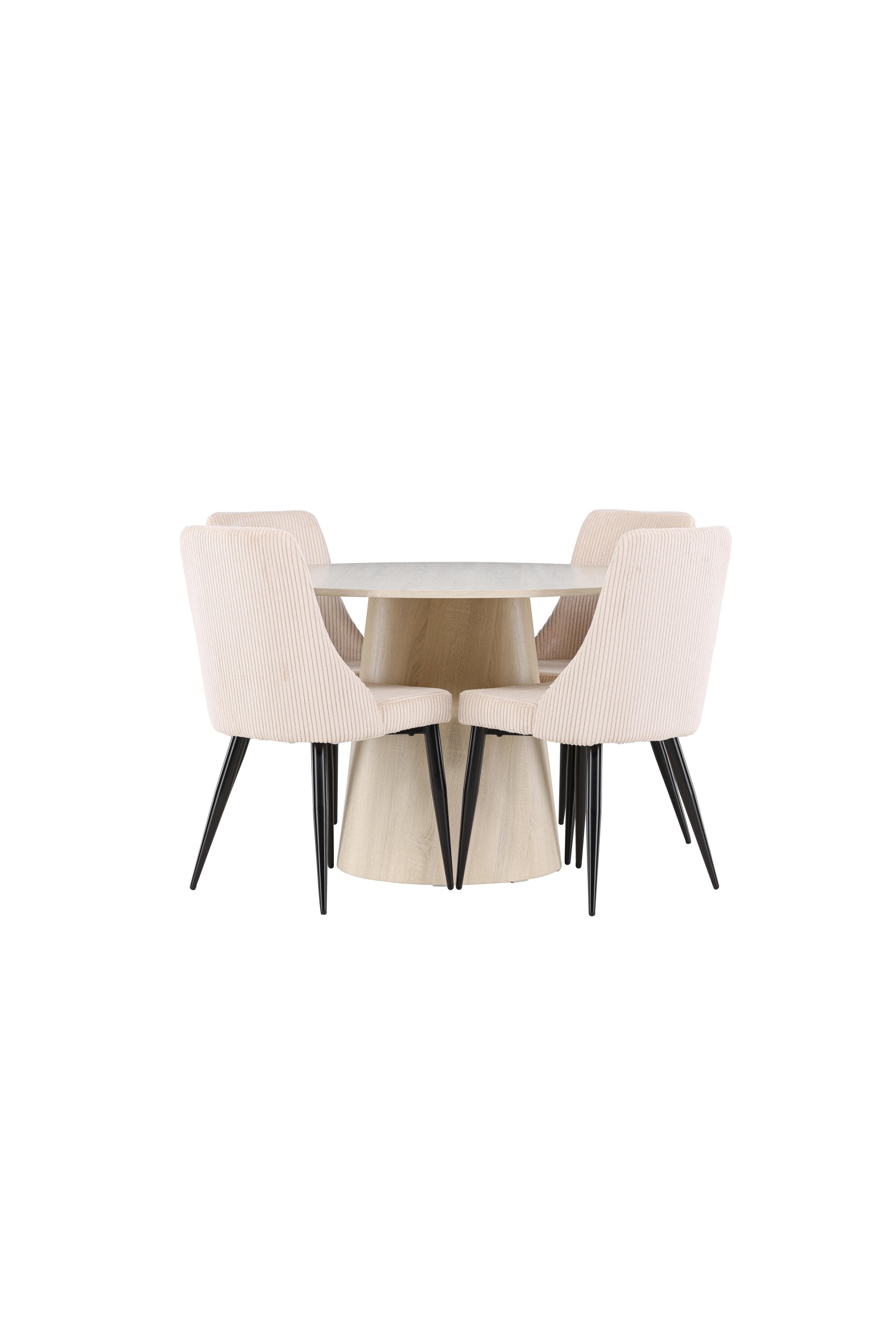 Lanzo Esstisch mit Leone Stühlen in  präsentiert im Onlineshop von KAQTU Design AG. Bartischset ist von Venture Home