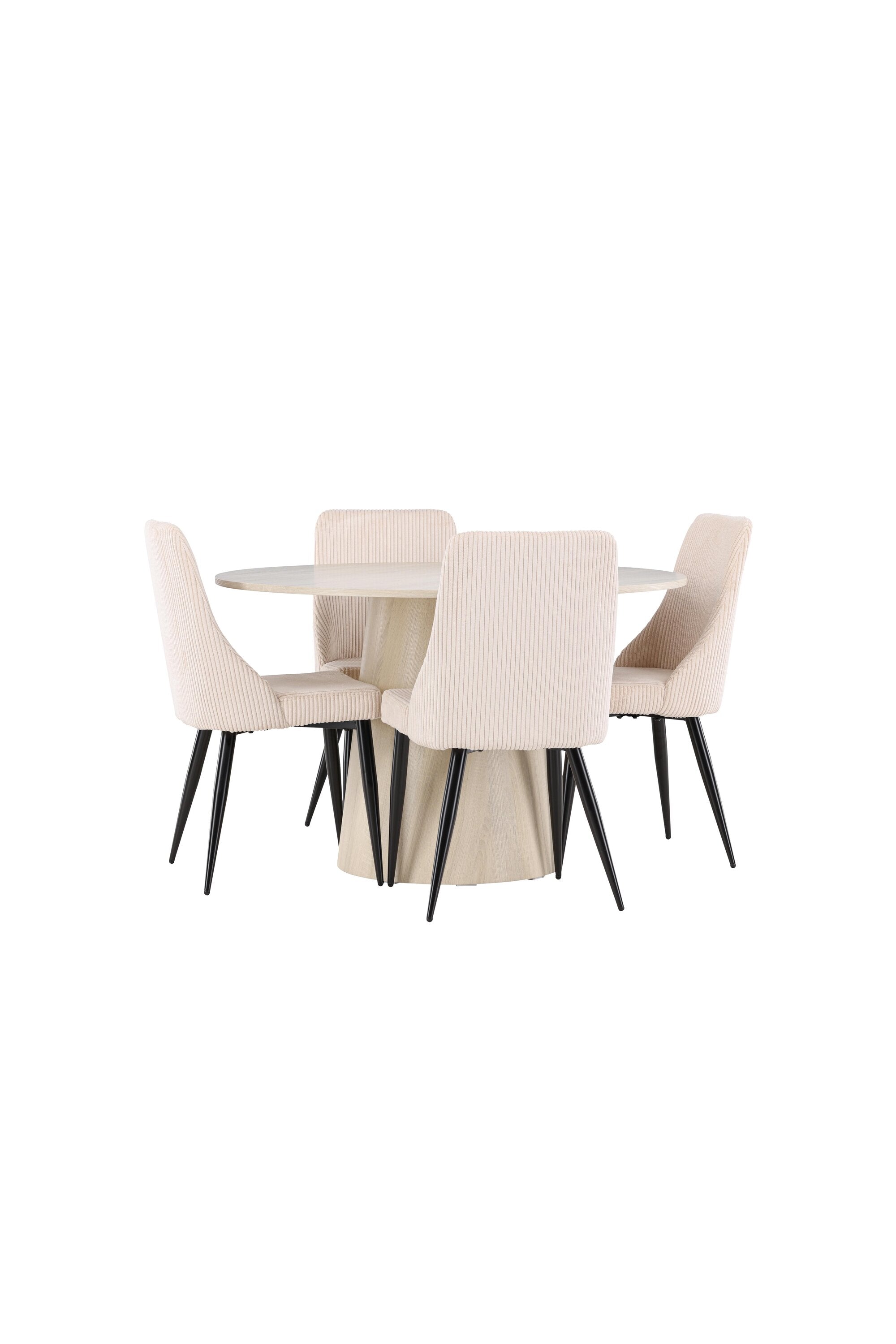 Lanzo Esstisch mit Leone Stühlen in  präsentiert im Onlineshop von KAQTU Design AG. Bartischset ist von Venture Home