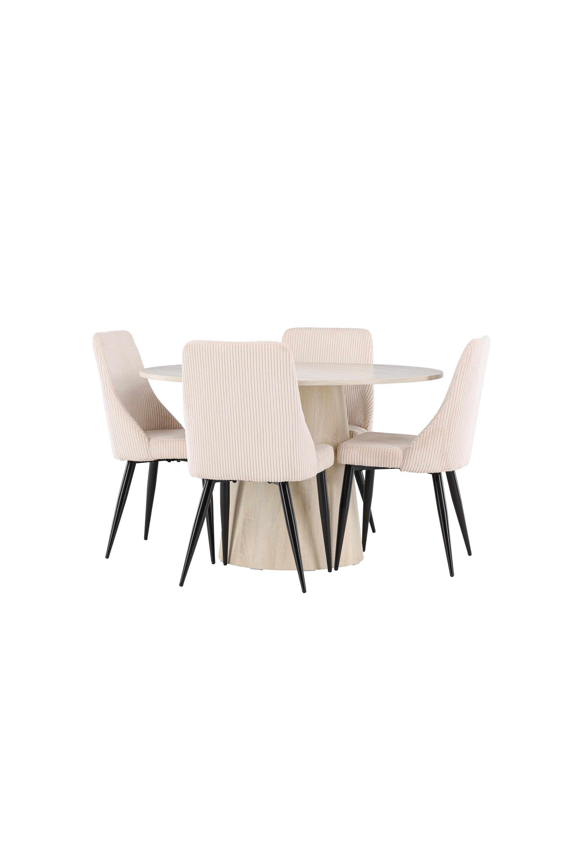 Lanzo Esstisch mit Leone Stühlen in  präsentiert im Onlineshop von KAQTU Design AG. Bartischset ist von Venture Home