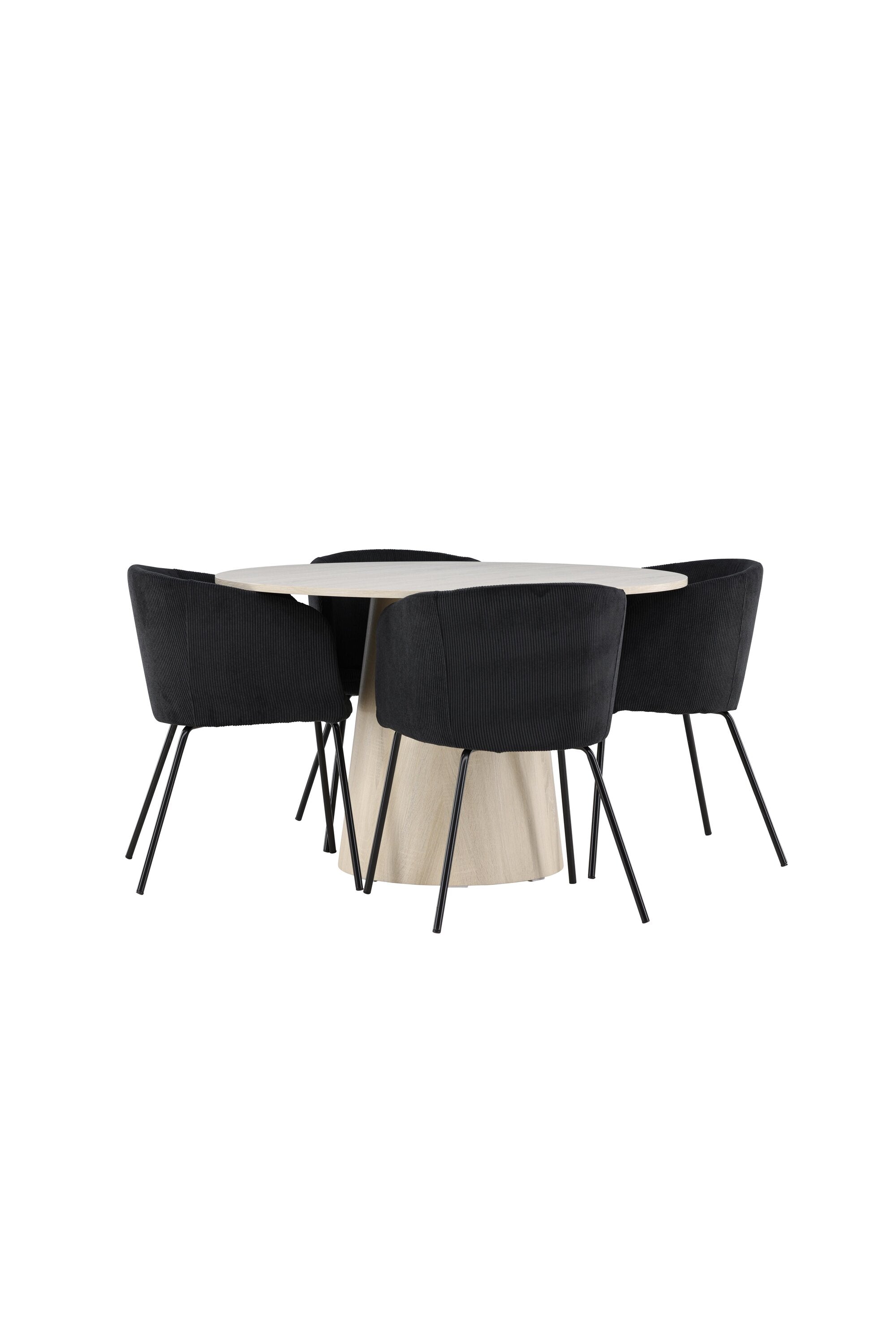 Lanzo Esstisch mit Stühlen von Berit in  präsentiert im Onlineshop von KAQTU Design AG. Bartischset ist von Venture Home