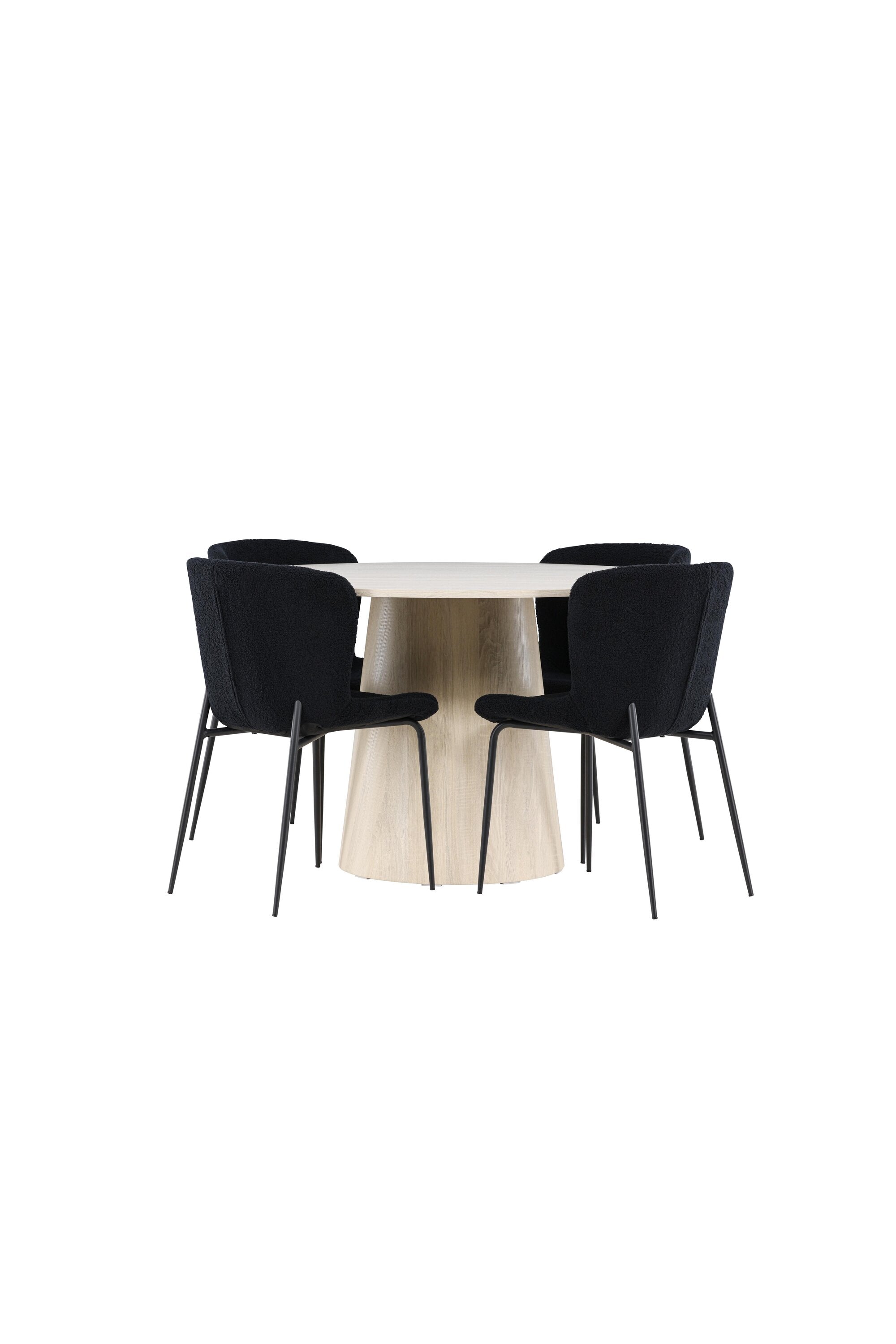 Tisch Lanzo mit Stühlen Modesto in  präsentiert im Onlineshop von KAQTU Design AG. Bartischset ist von Venture Home