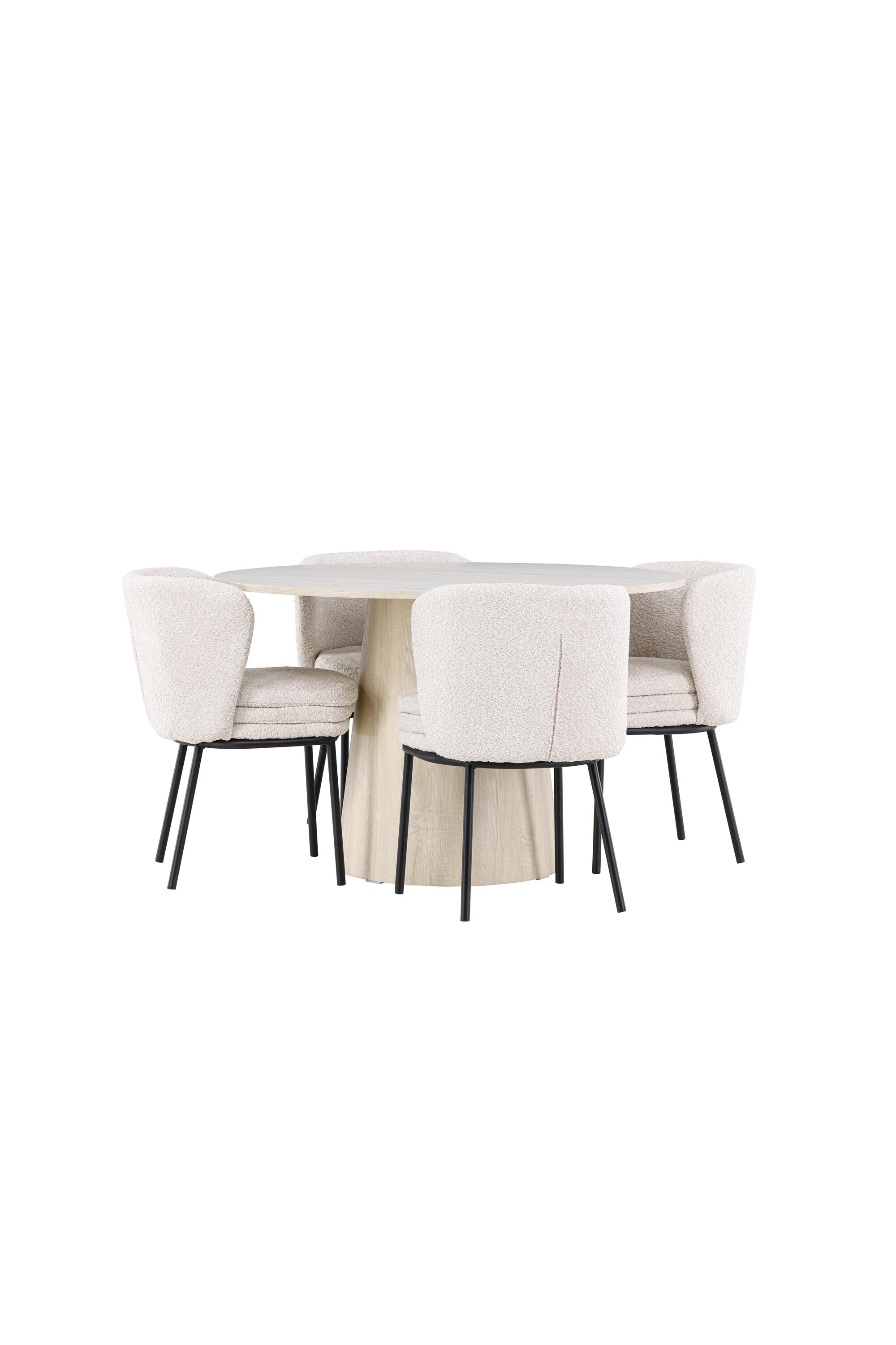 Lanzo Esstisch mit Agnes Stühlen in  präsentiert im Onlineshop von KAQTU Design AG. Bartischset ist von Venture Home