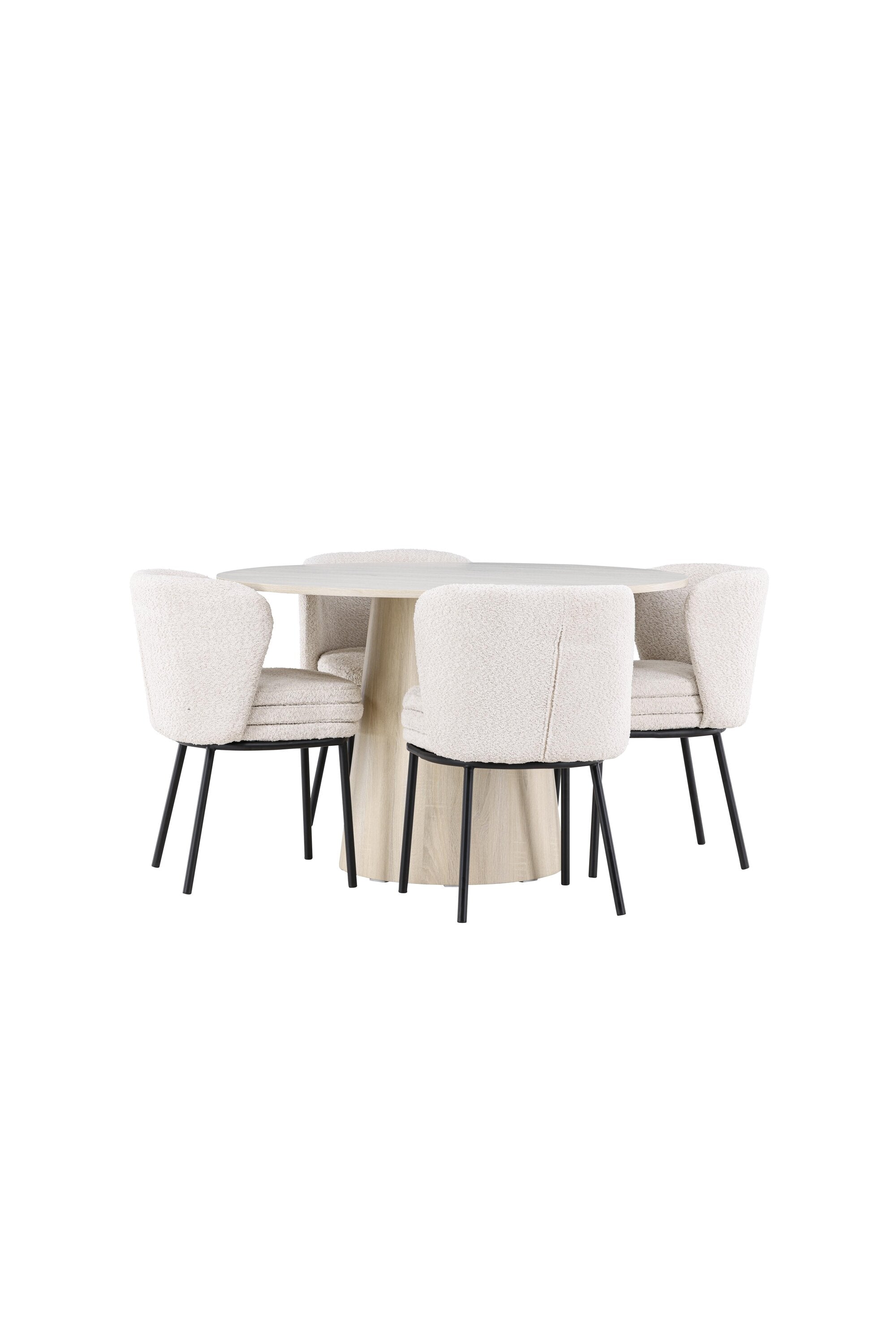 Lanzo Esstisch mit Agnes Stühlen in  präsentiert im Onlineshop von KAQTU Design AG. Bartischset ist von Venture Home