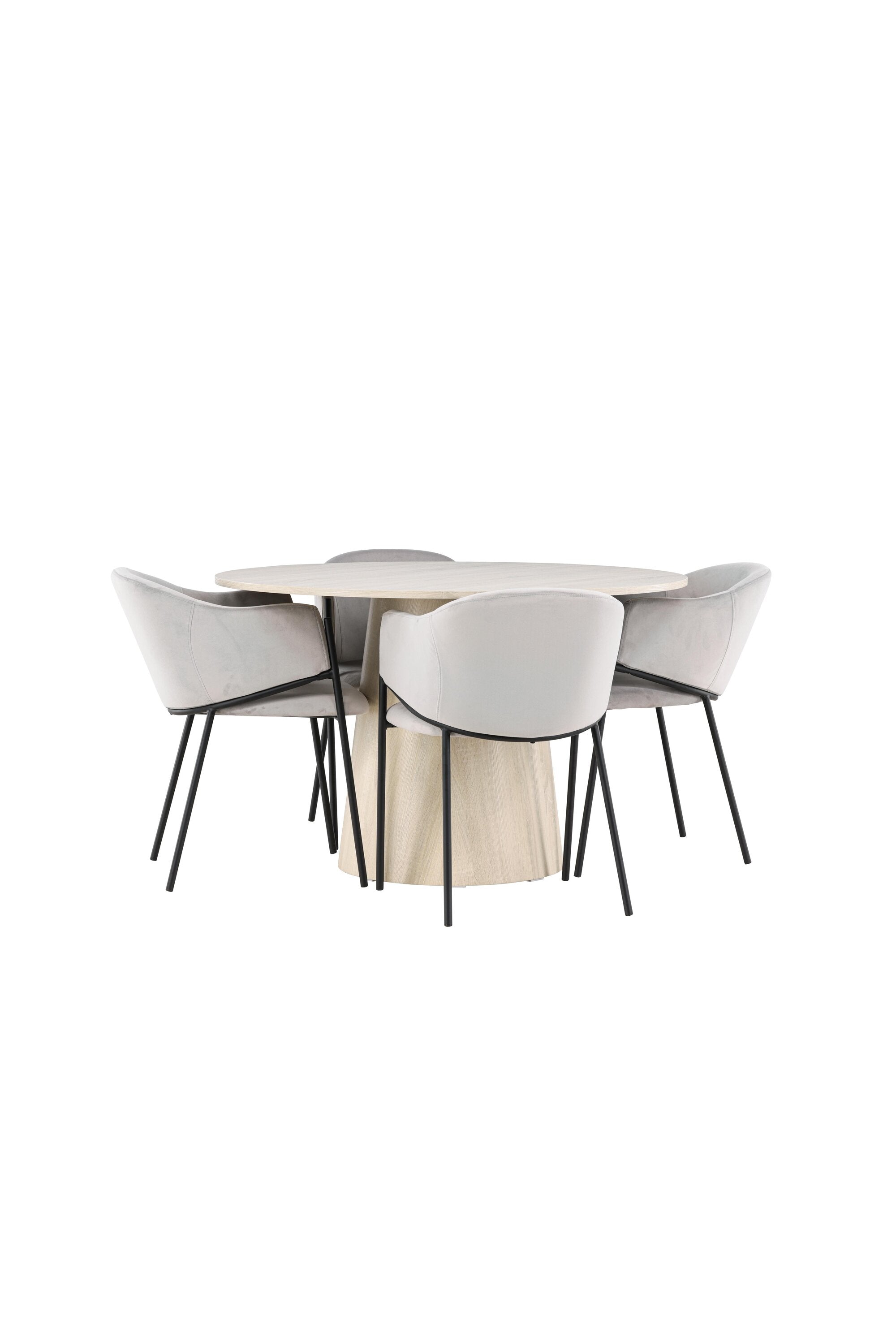 Lanzo Esstisch mit Evelina Stühlen in  präsentiert im Onlineshop von KAQTU Design AG. Bartischset ist von Venture Home