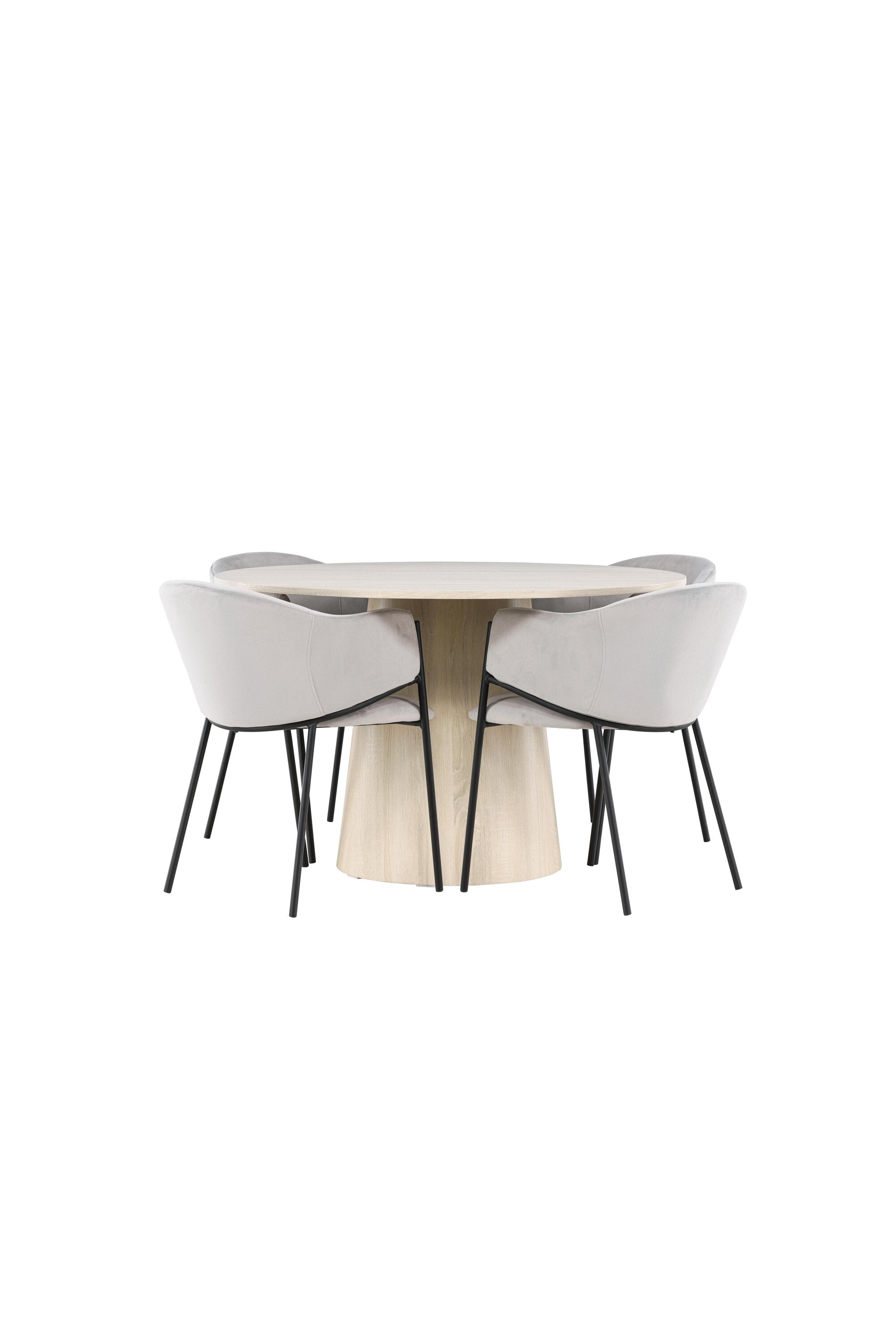 Lanzo Esstisch mit Evelina Stühlen in  präsentiert im Onlineshop von KAQTU Design AG. Bartischset ist von Venture Home