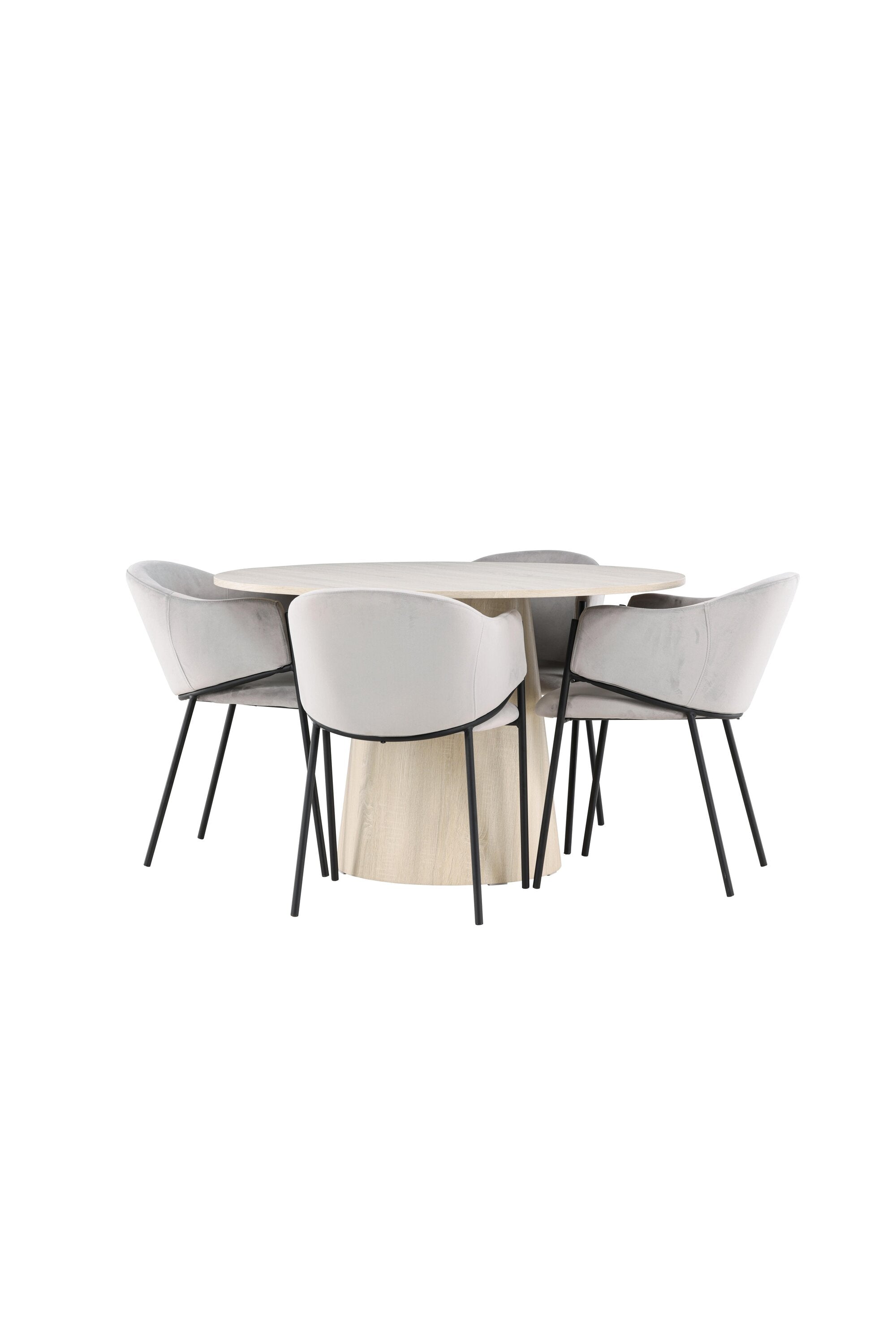 Lanzo Esstisch mit Evelina Stühlen in  präsentiert im Onlineshop von KAQTU Design AG. Bartischset ist von Venture Home