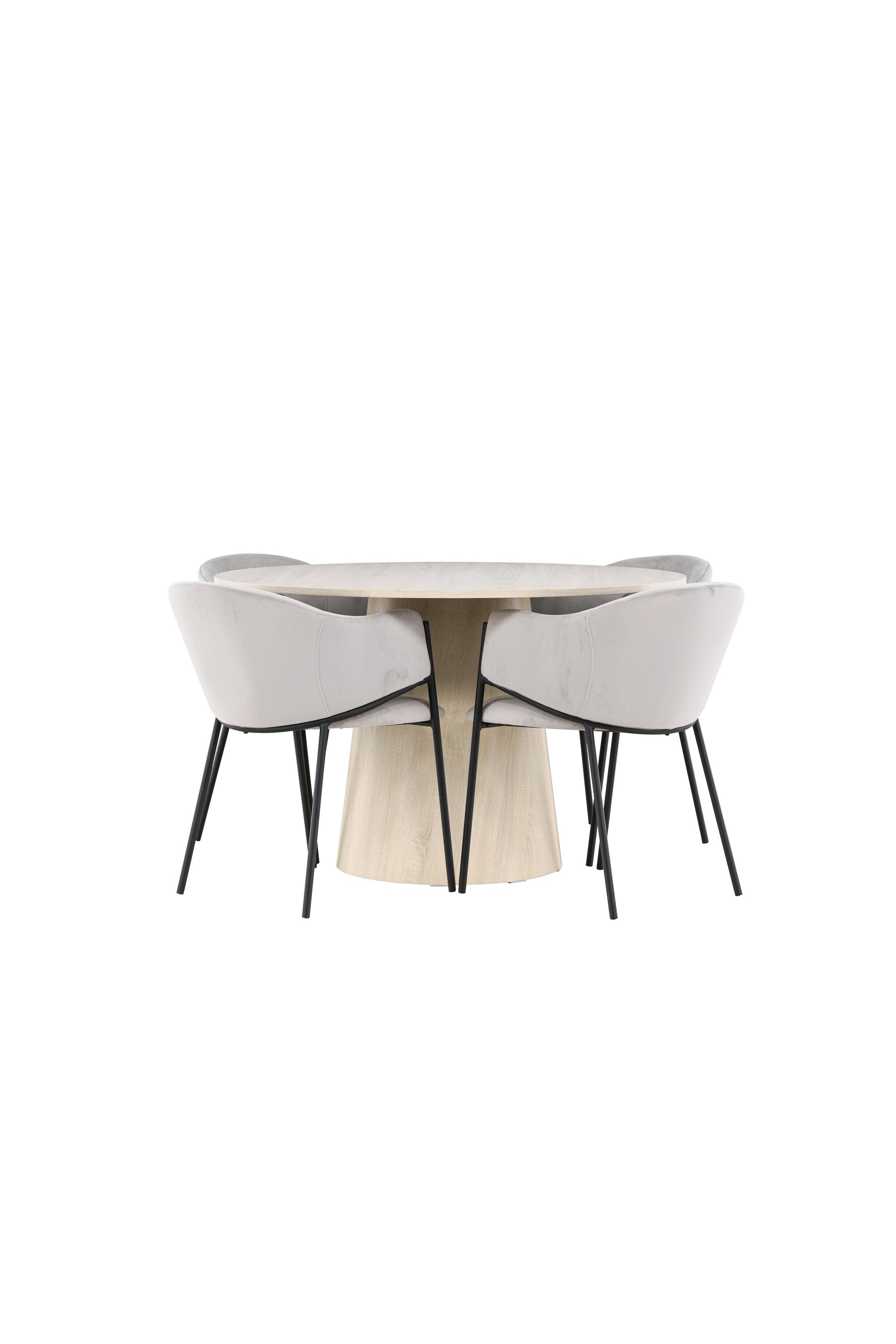 Lanzo Esstisch mit Evelina Stühlen in  präsentiert im Onlineshop von KAQTU Design AG. Bartischset ist von Venture Home