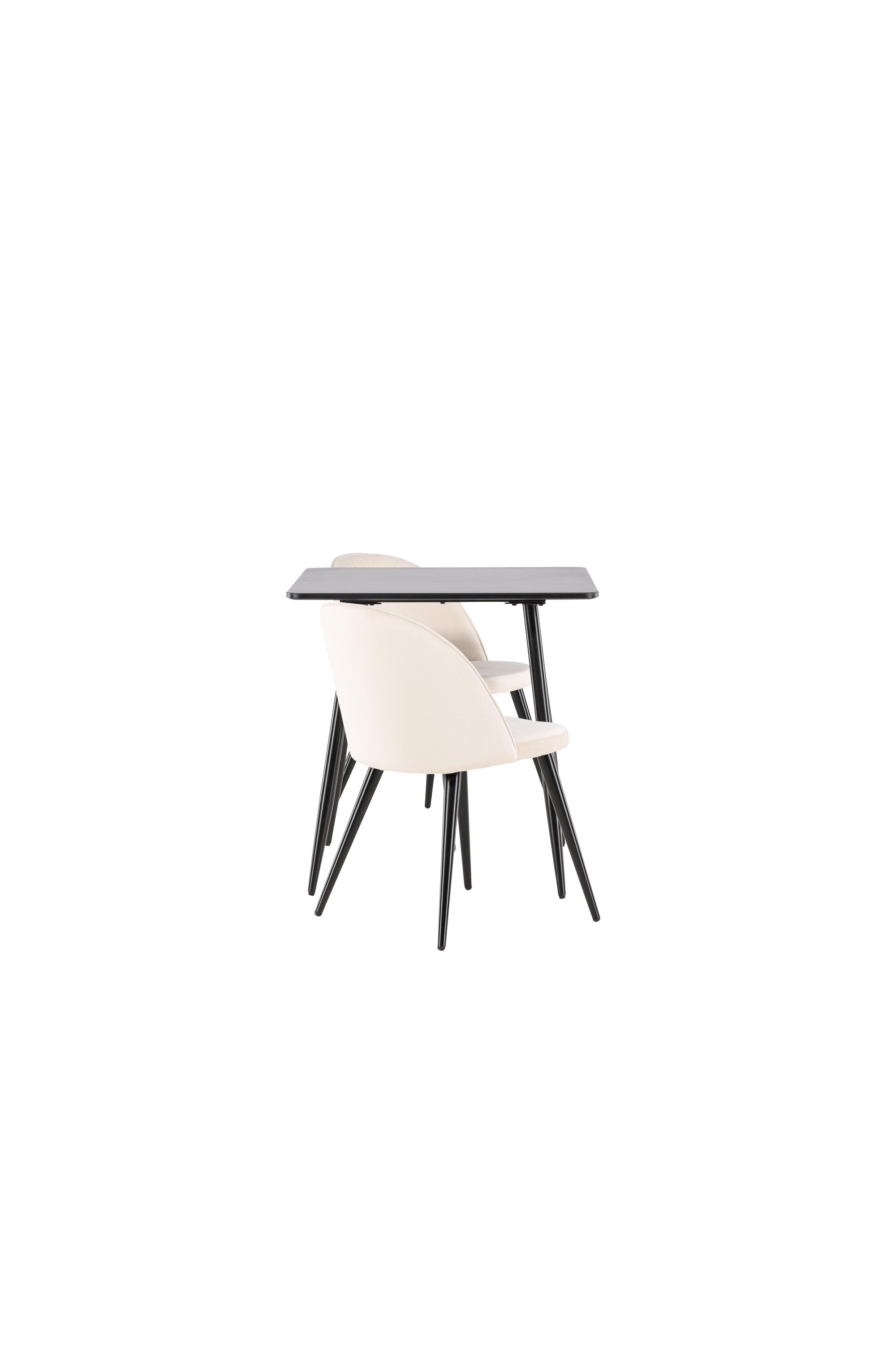 Polar Esstisch mit Velvet Stühlen in  präsentiert im Onlineshop von KAQTU Design AG. Esszimmerset ist von Venture Home