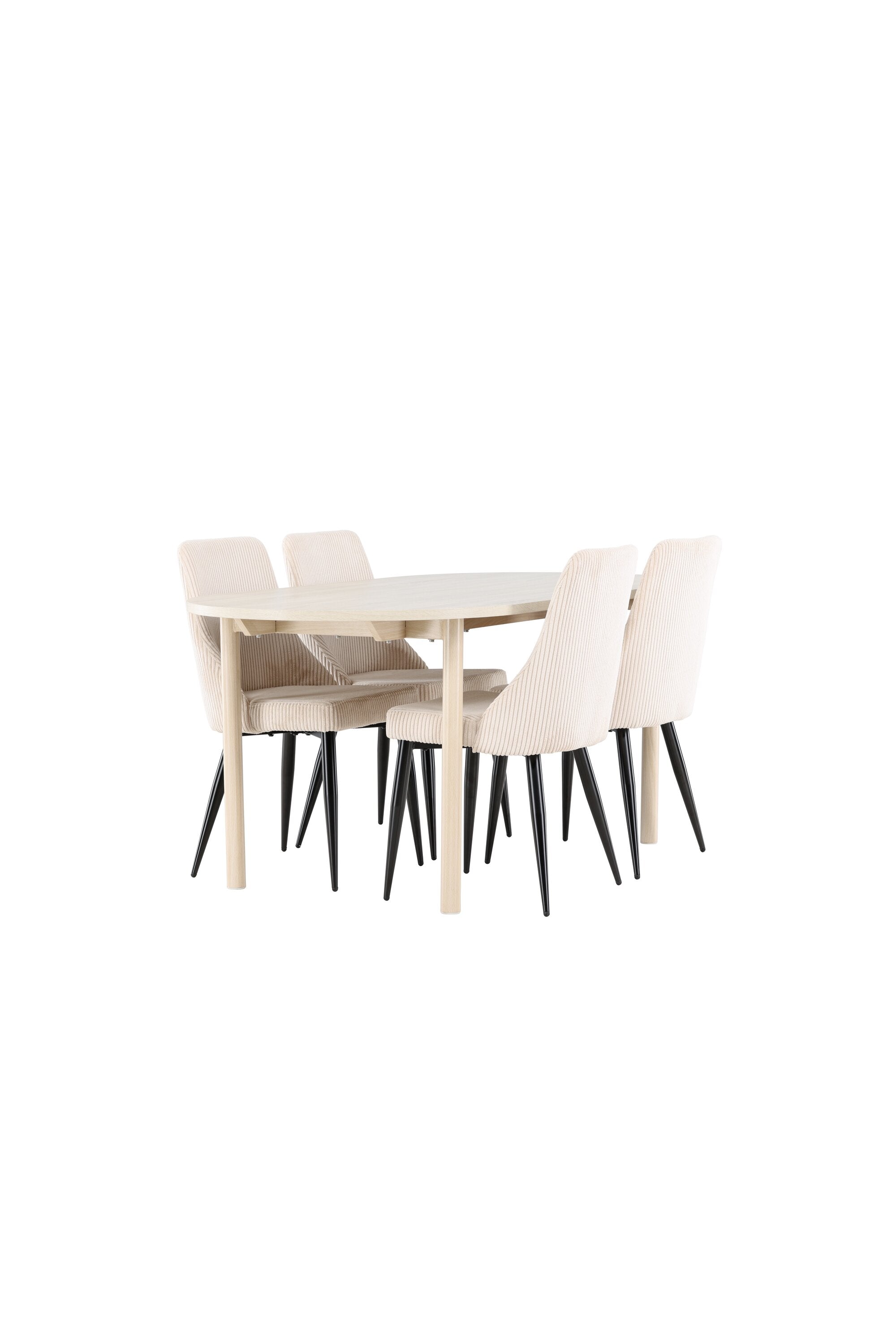 Andy Esstisch mit Leone Stühlen in  präsentiert im Onlineshop von KAQTU Design AG. Esszimmerset ist von Venture Home