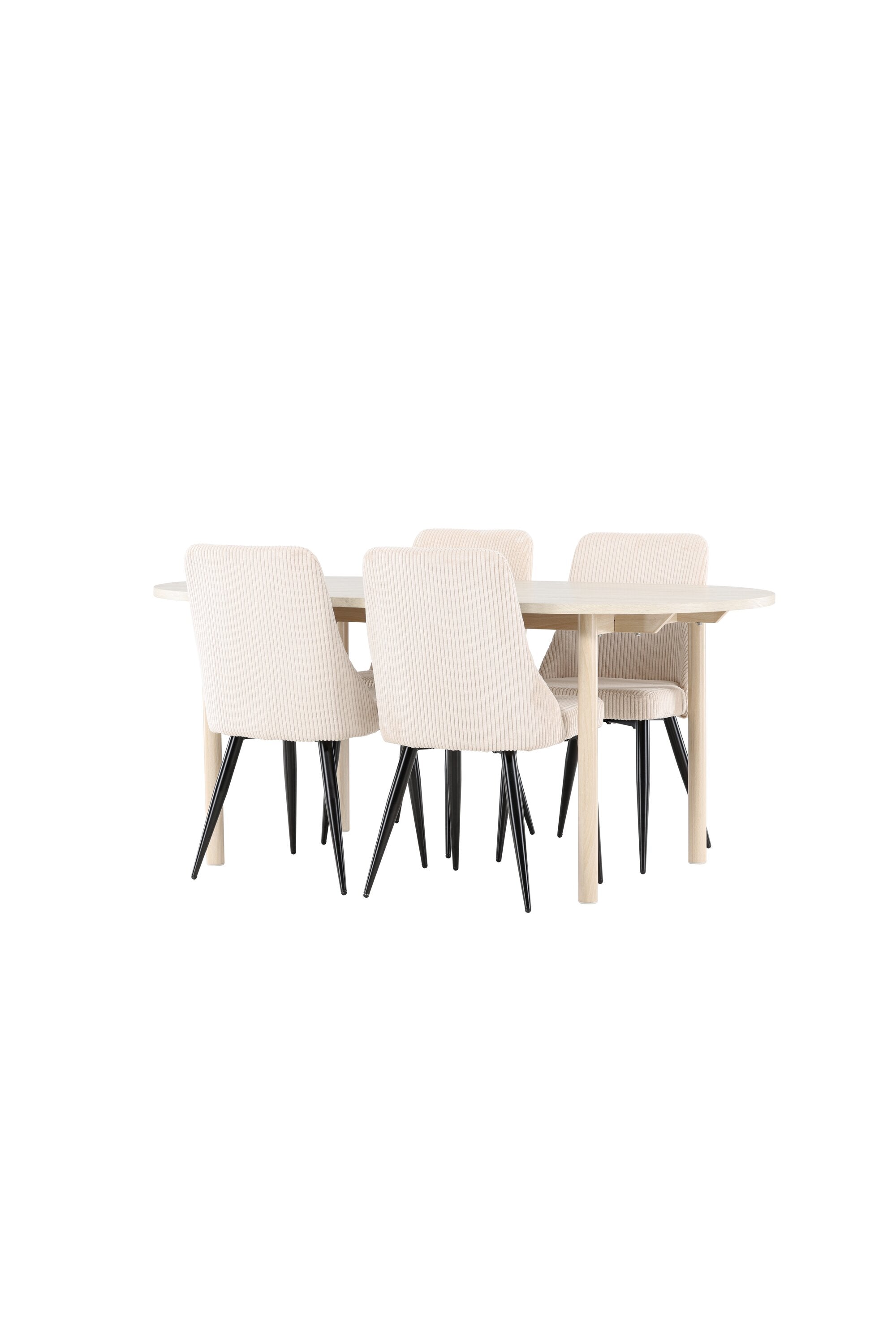 Andy Esstisch mit Leone Stühlen in  präsentiert im Onlineshop von KAQTU Design AG. Esszimmerset ist von Venture Home