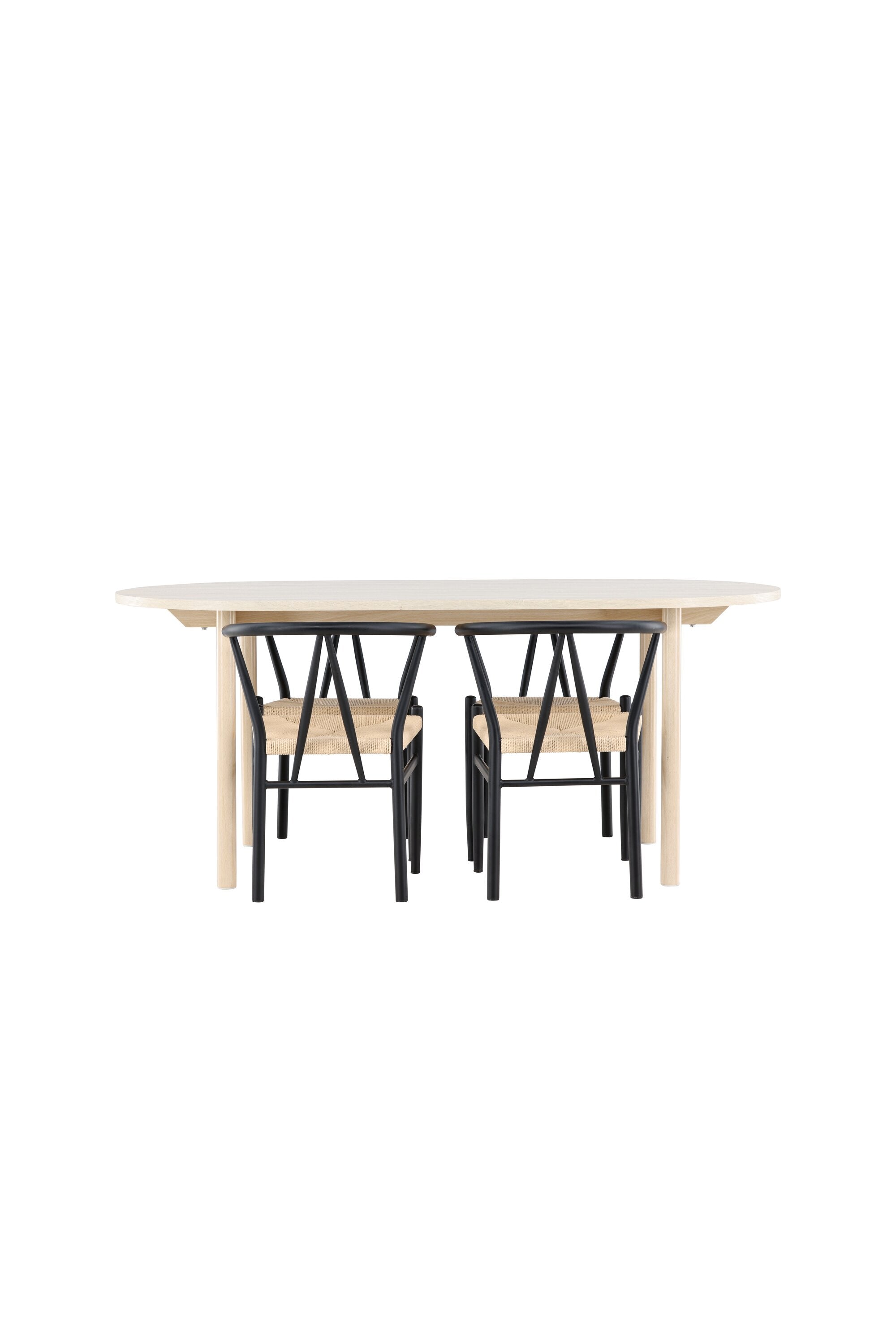 Andy Esstisch mit Alfons Stühlen in  präsentiert im Onlineshop von KAQTU Design AG. Esszimmerset ist von Venture Home