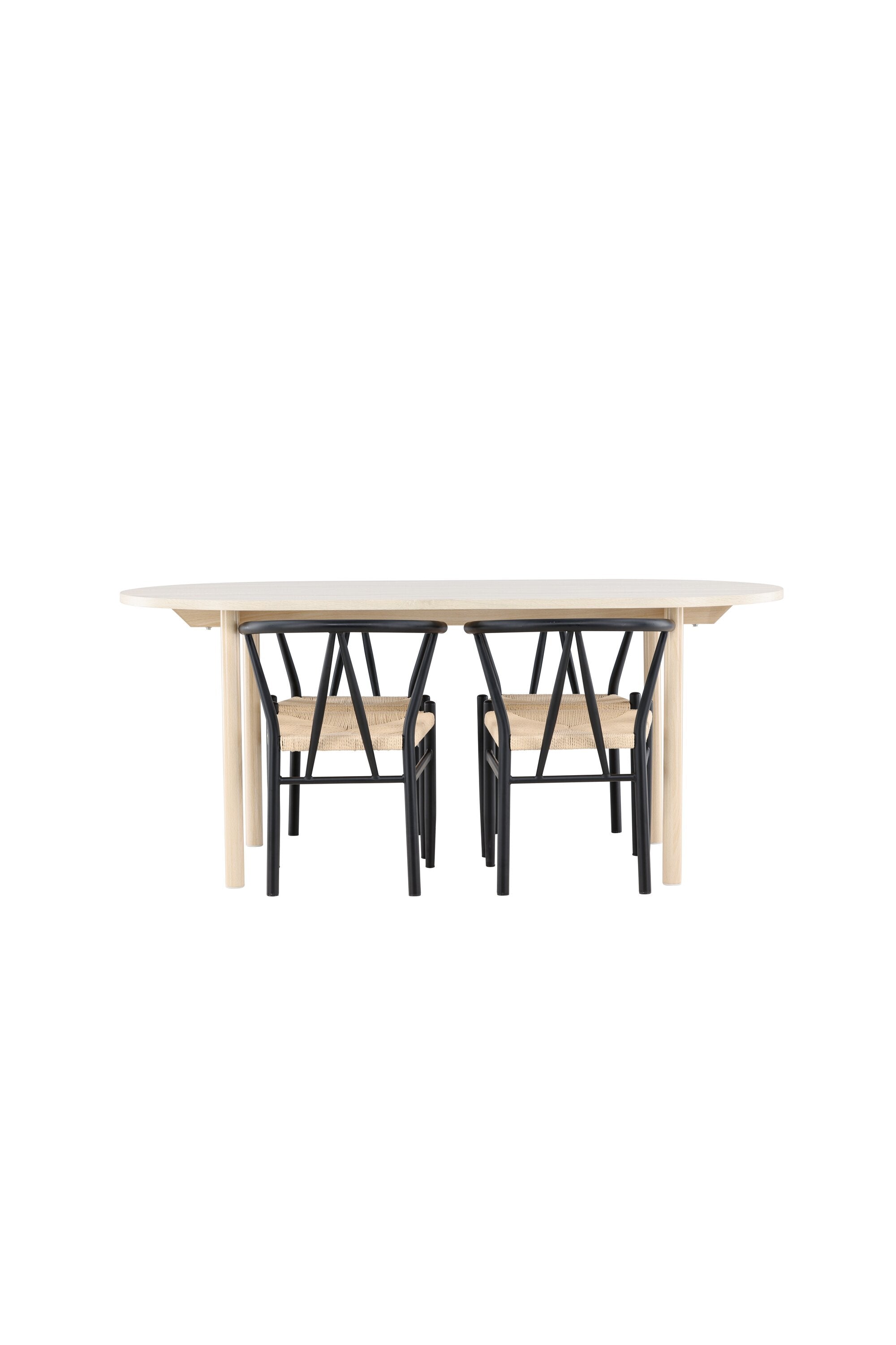 Andy Esstisch mit Alfons Stühlen in  präsentiert im Onlineshop von KAQTU Design AG. Esszimmerset ist von Venture Home