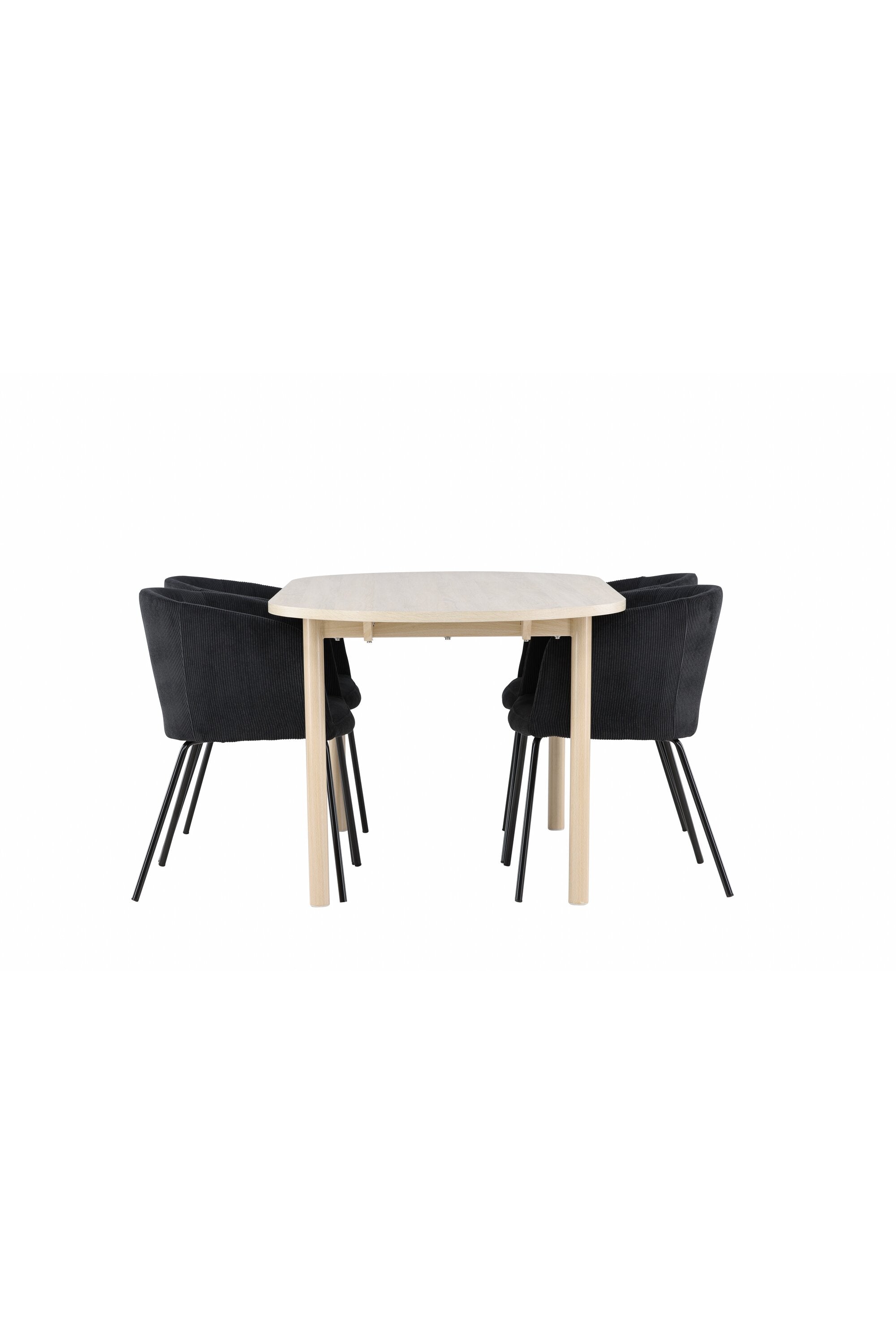 Andy Esstisch mit Berit Stühlen in  präsentiert im Onlineshop von KAQTU Design AG. Esszimmerset ist von Venture Home