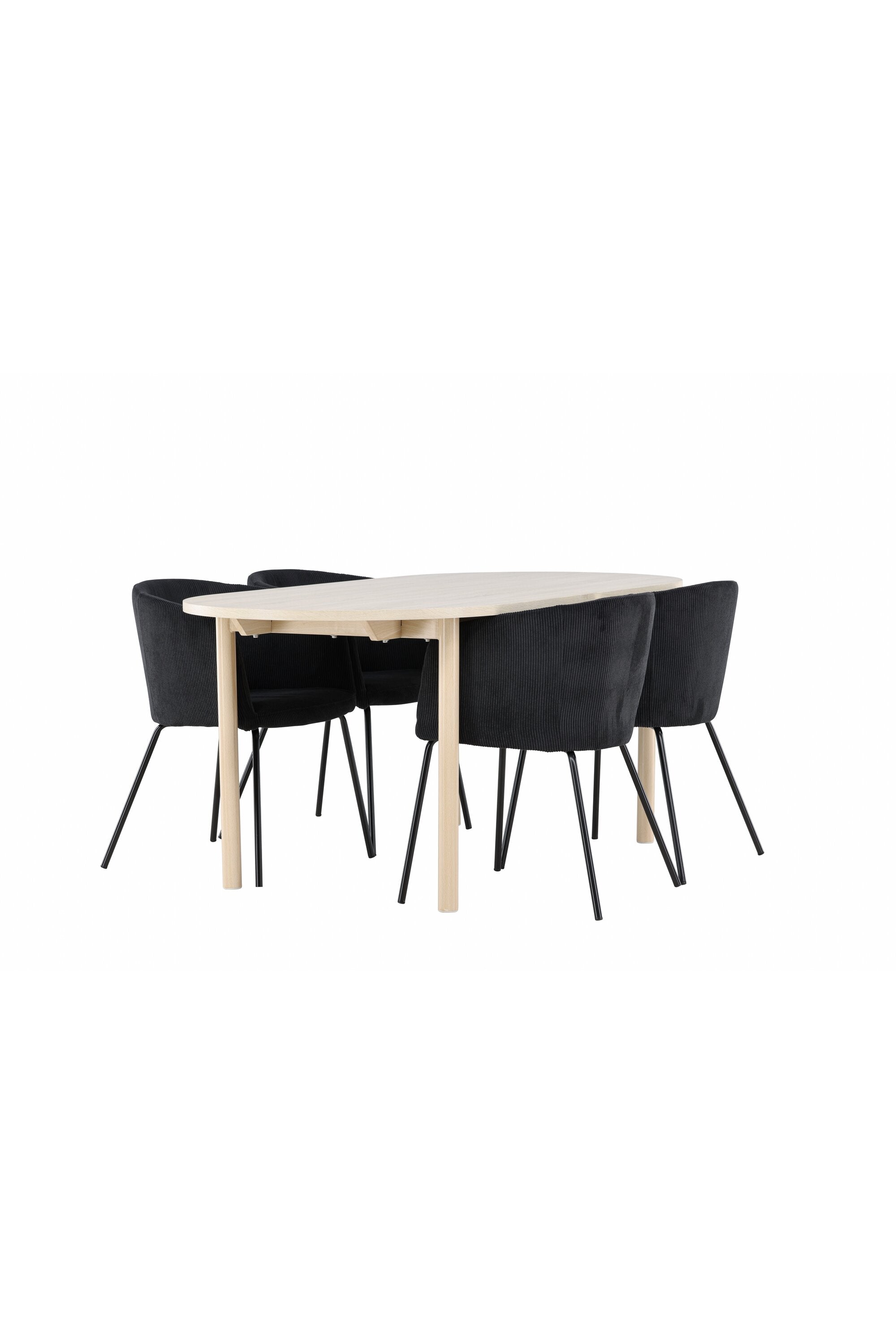 Andy Esstisch mit Berit Stühlen in  präsentiert im Onlineshop von KAQTU Design AG. Esszimmerset ist von Venture Home