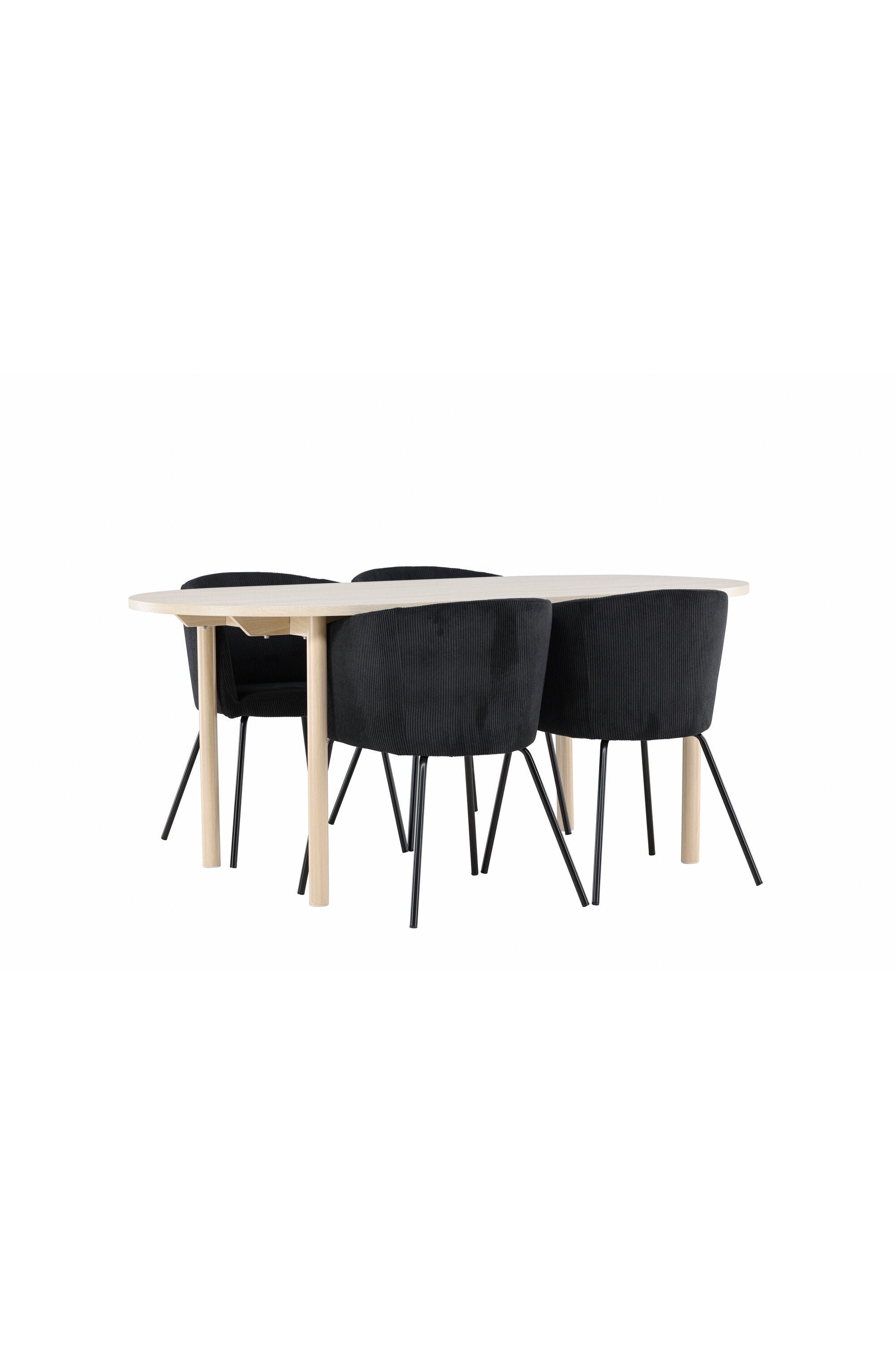 Andy Esstisch mit Berit Stühlen in  präsentiert im Onlineshop von KAQTU Design AG. Esszimmerset ist von Venture Home