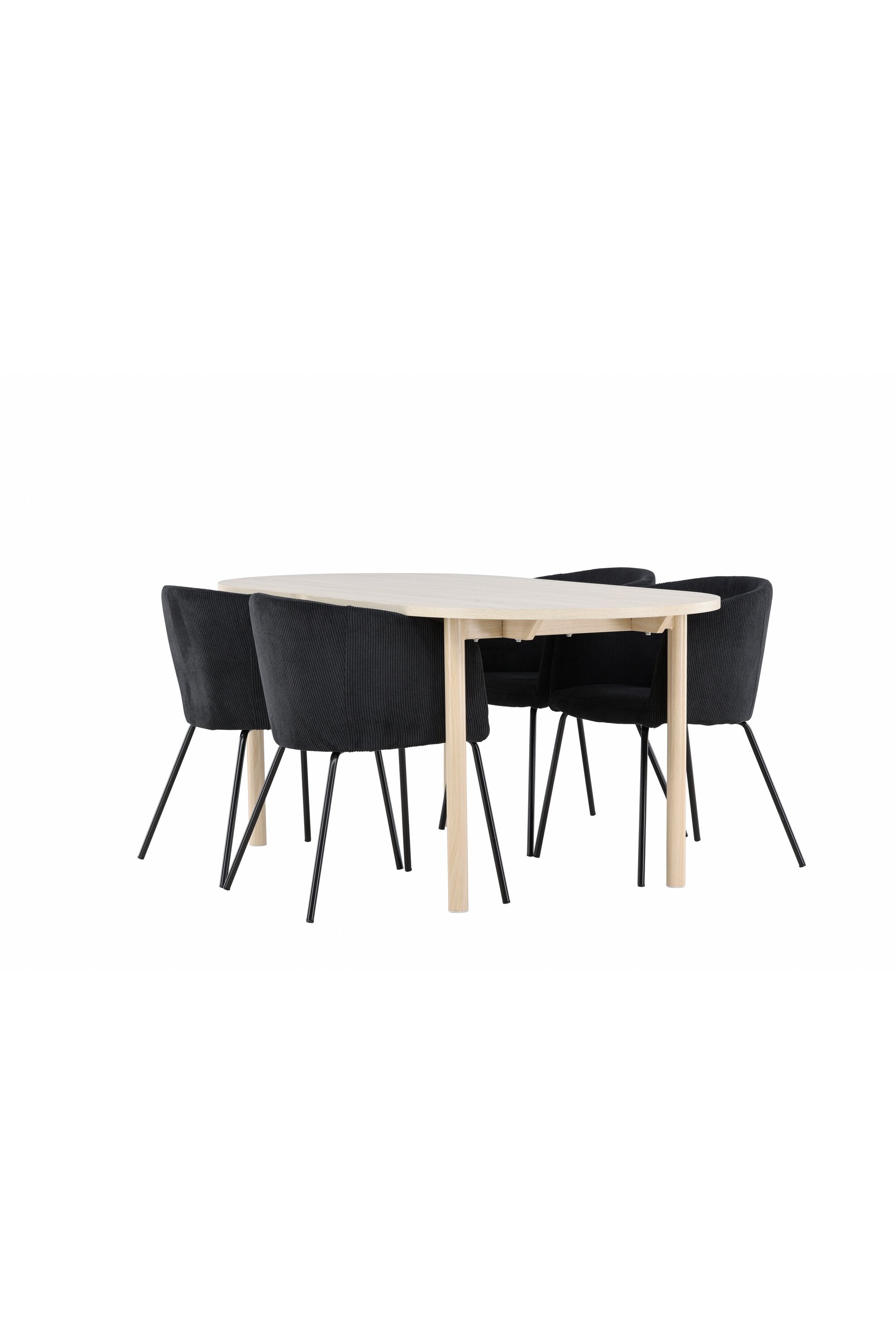 Andy Esstisch mit Berit Stühlen in  präsentiert im Onlineshop von KAQTU Design AG. Esszimmerset ist von Venture Home