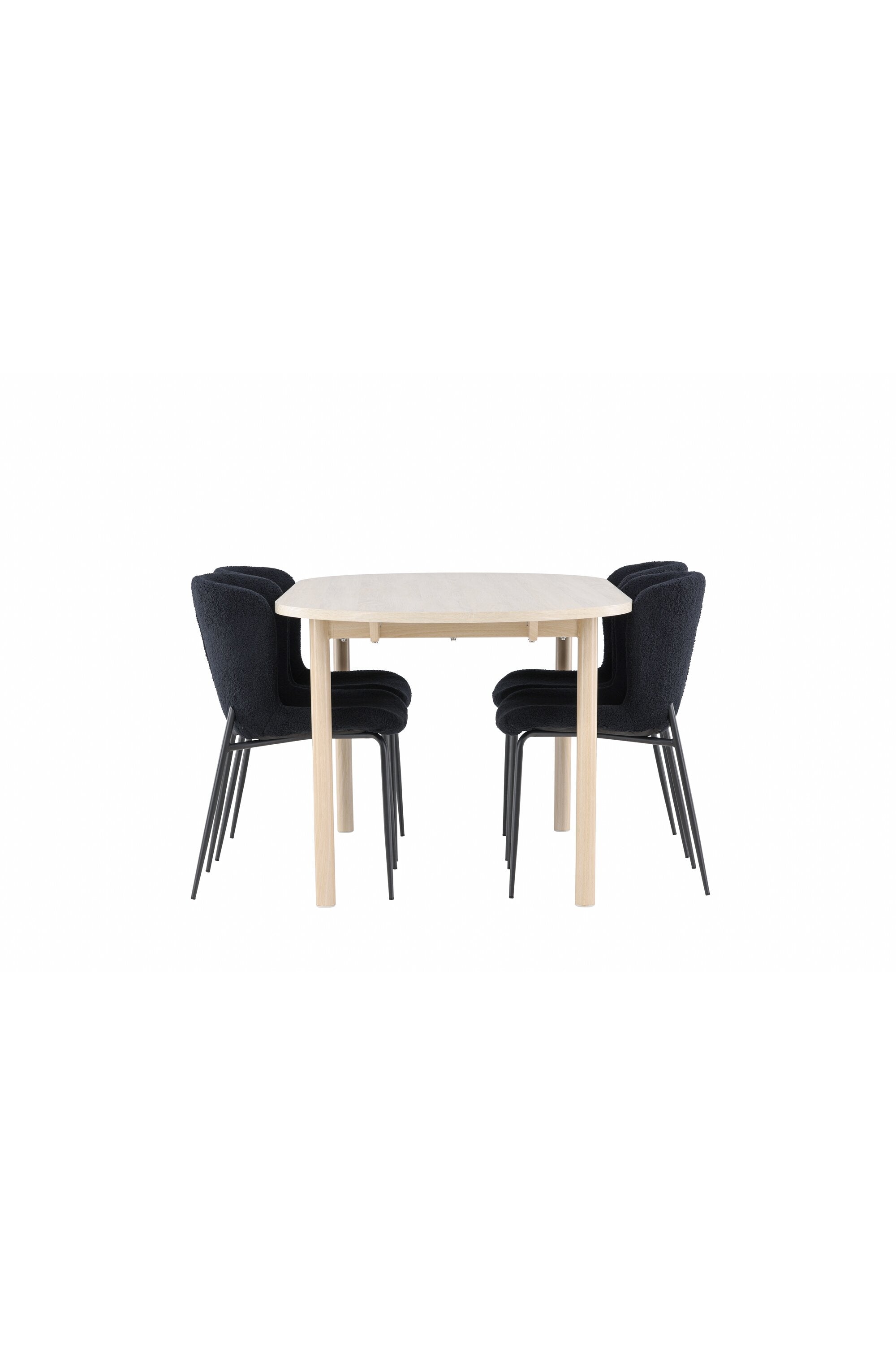 Andy Esstisch mit Modesto Stühlen in  präsentiert im Onlineshop von KAQTU Design AG. Esszimmerset ist von Venture Home