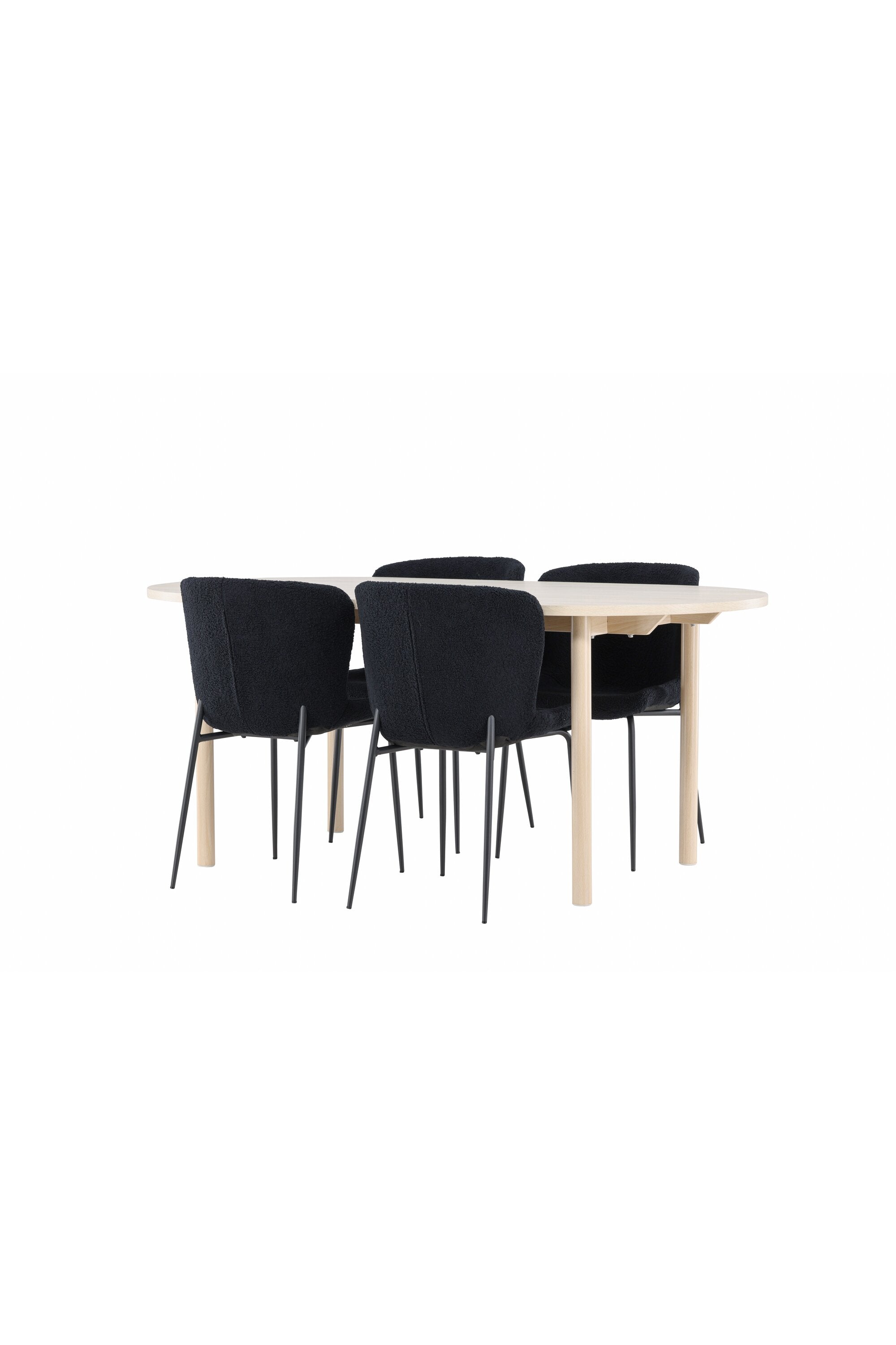 Andy Esstisch mit Modesto Stühlen in  präsentiert im Onlineshop von KAQTU Design AG. Esszimmerset ist von Venture Home