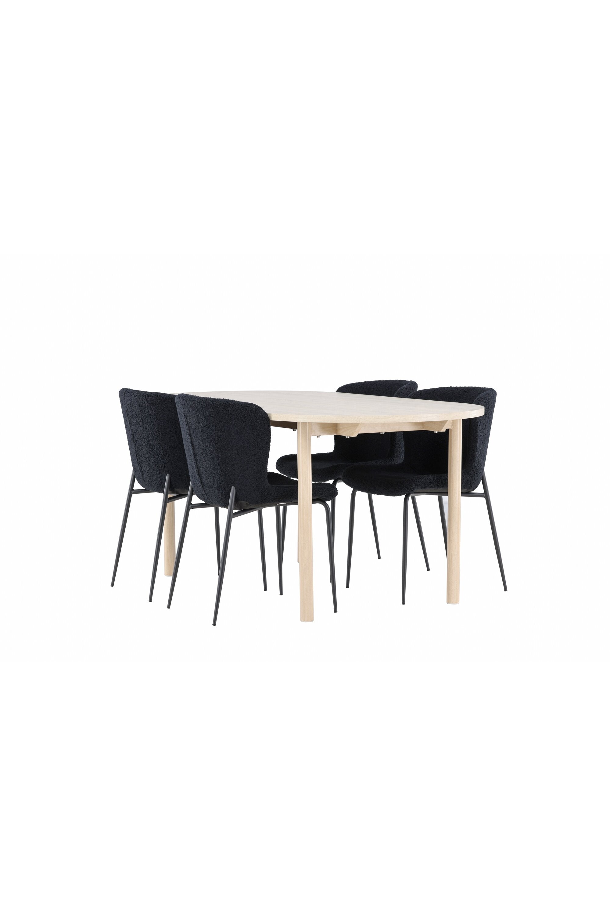 Andy Esstisch mit Modesto Stühlen in  präsentiert im Onlineshop von KAQTU Design AG. Esszimmerset ist von Venture Home