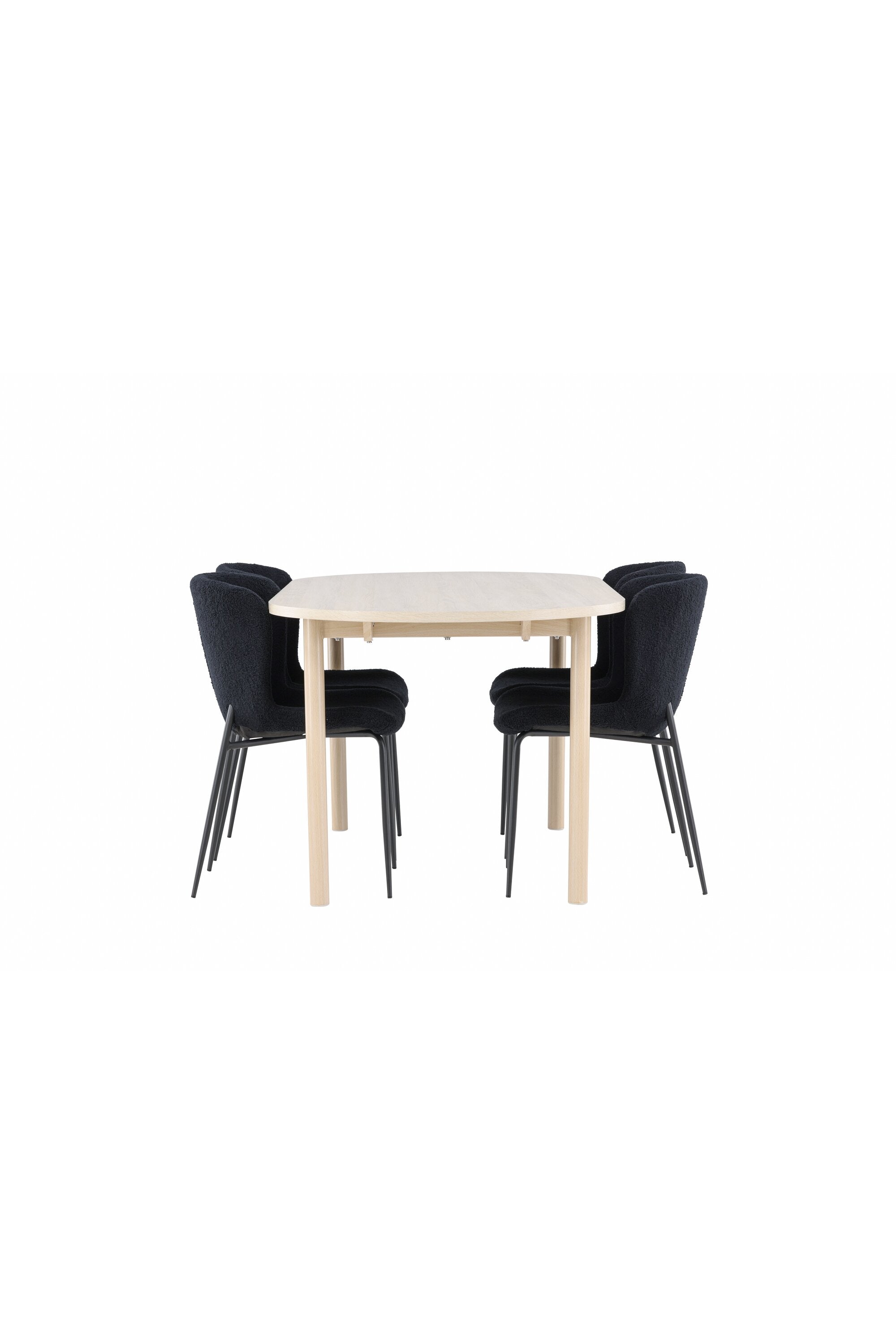 Andy Esstisch mit Modesto Stühlen in  präsentiert im Onlineshop von KAQTU Design AG. Esszimmerset ist von Venture Home