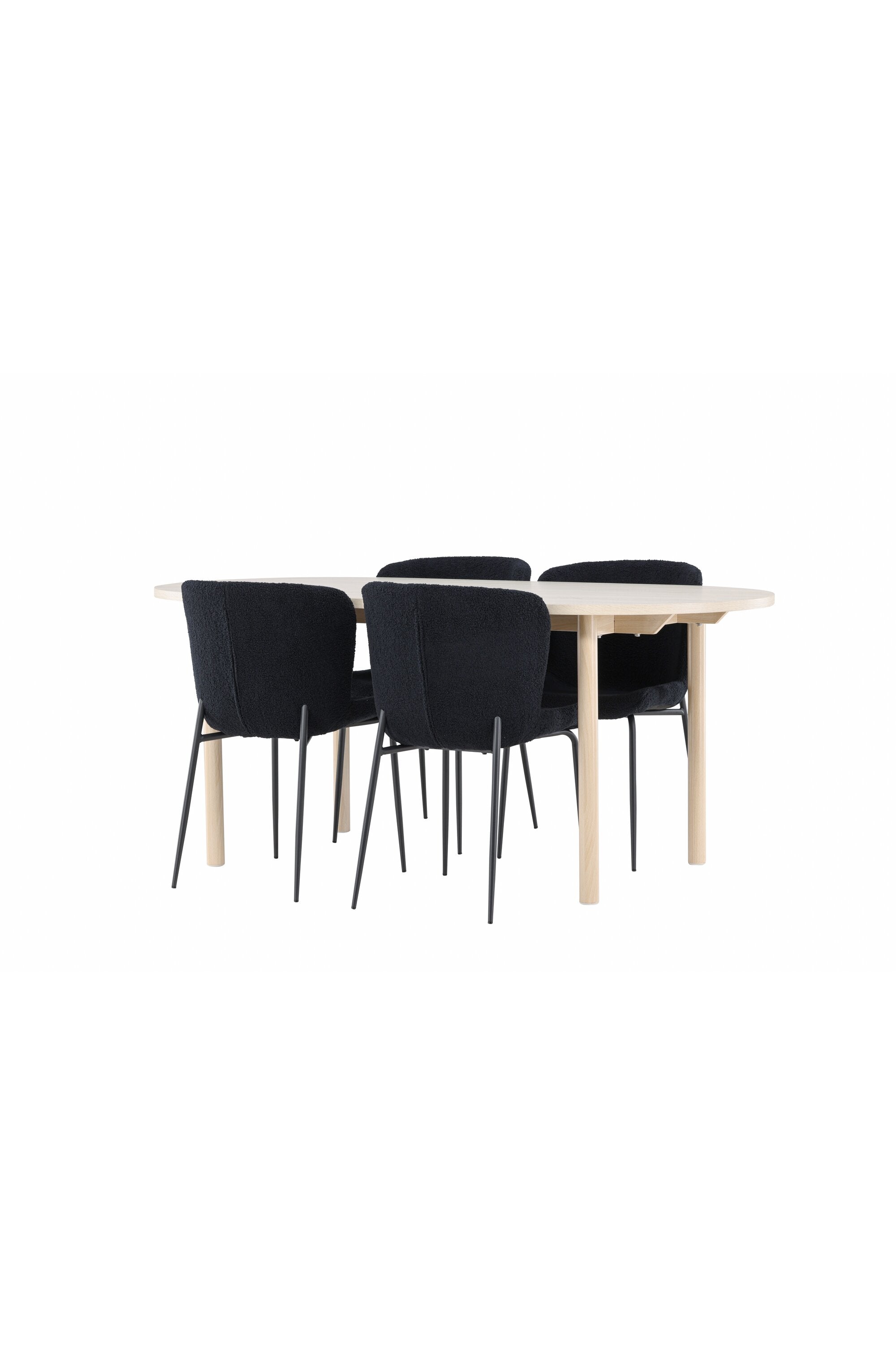 Andy Esstisch mit Modesto Stühlen in  präsentiert im Onlineshop von KAQTU Design AG. Esszimmerset ist von Venture Home