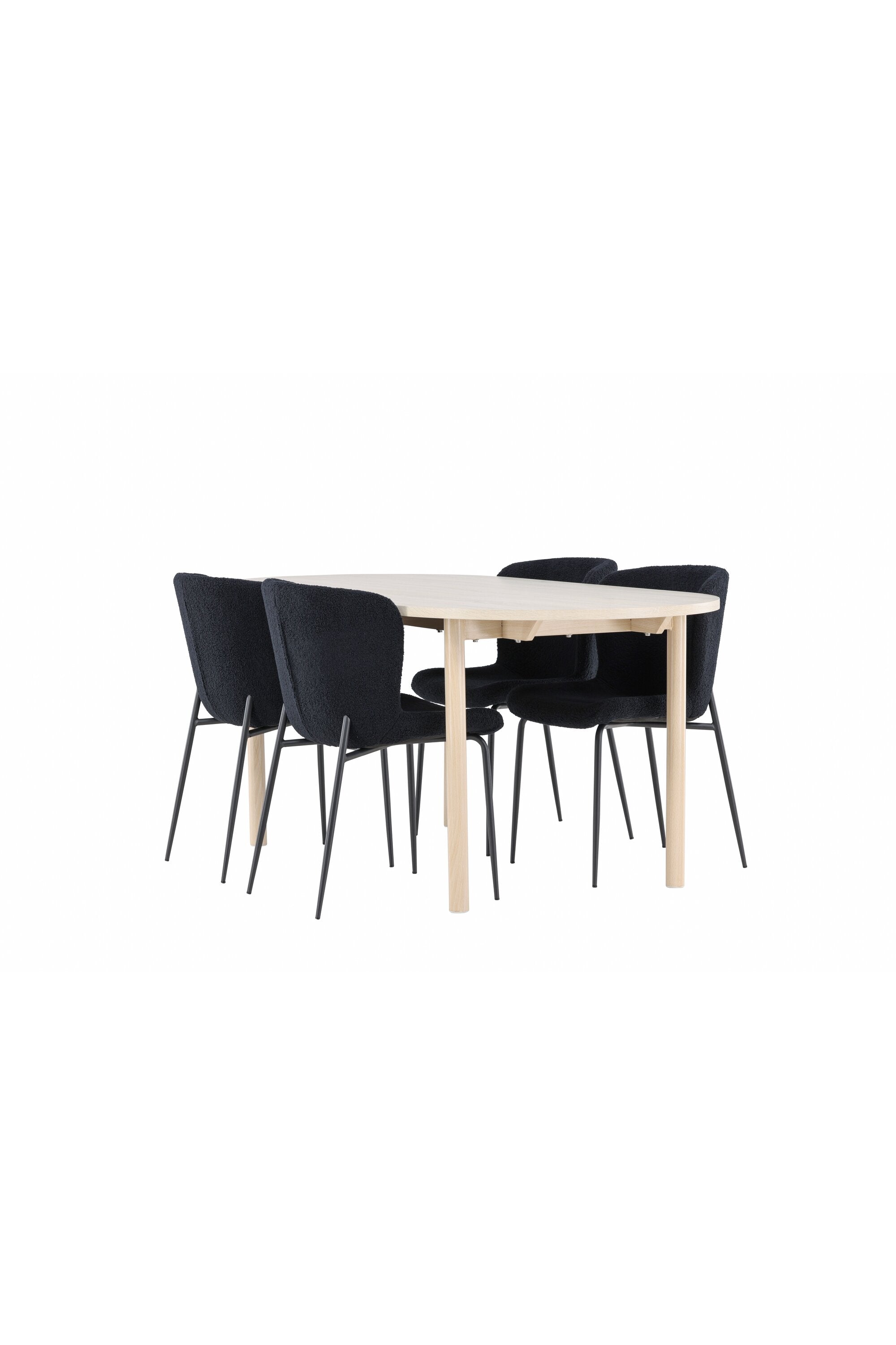 Andy Esstisch mit Modesto Stühlen in  präsentiert im Onlineshop von KAQTU Design AG. Esszimmerset ist von Venture Home