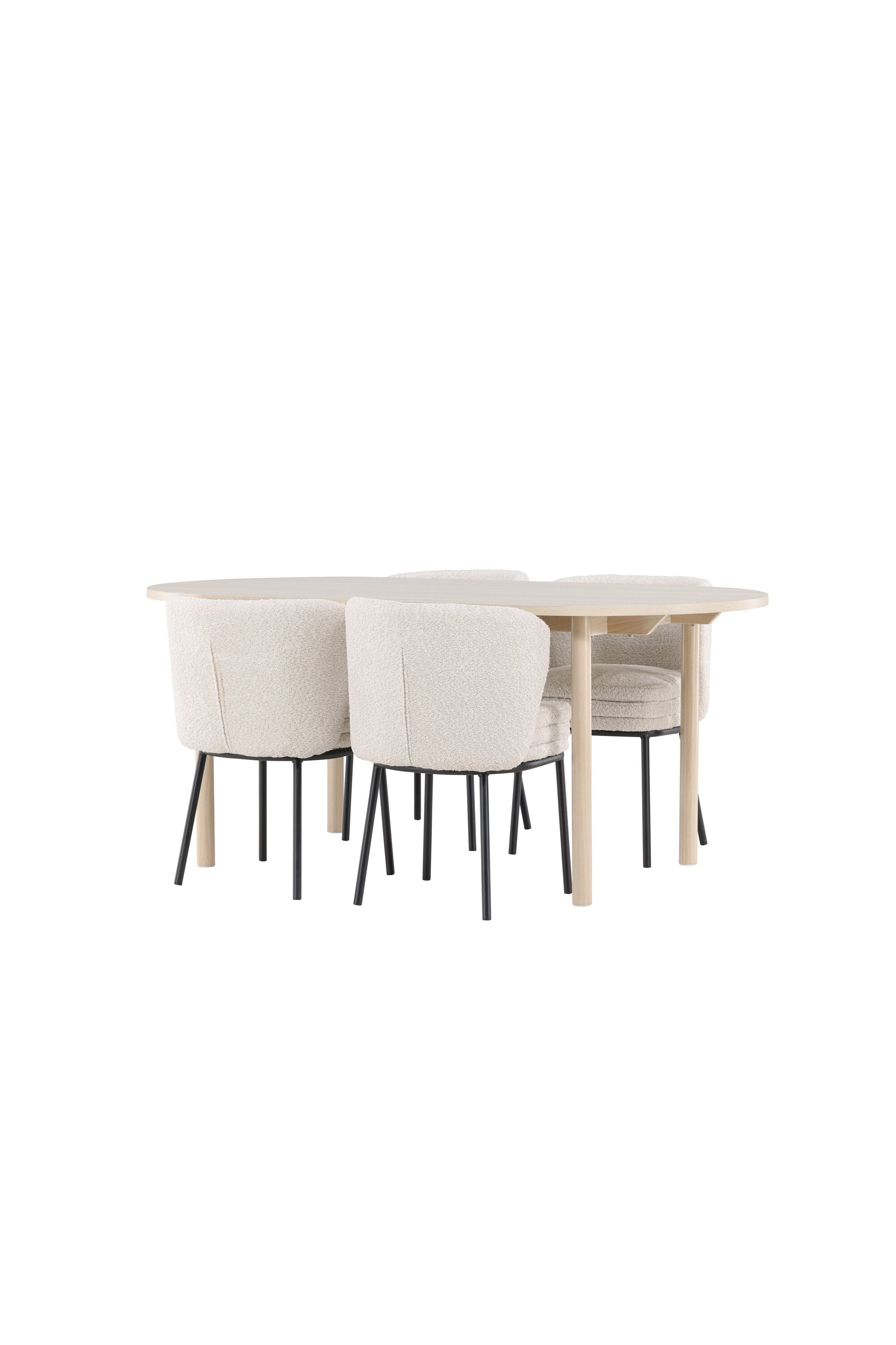 Andy Esstisch mit Agnes Stühlen in  präsentiert im Onlineshop von KAQTU Design AG. Esszimmerset ist von Venture Home
