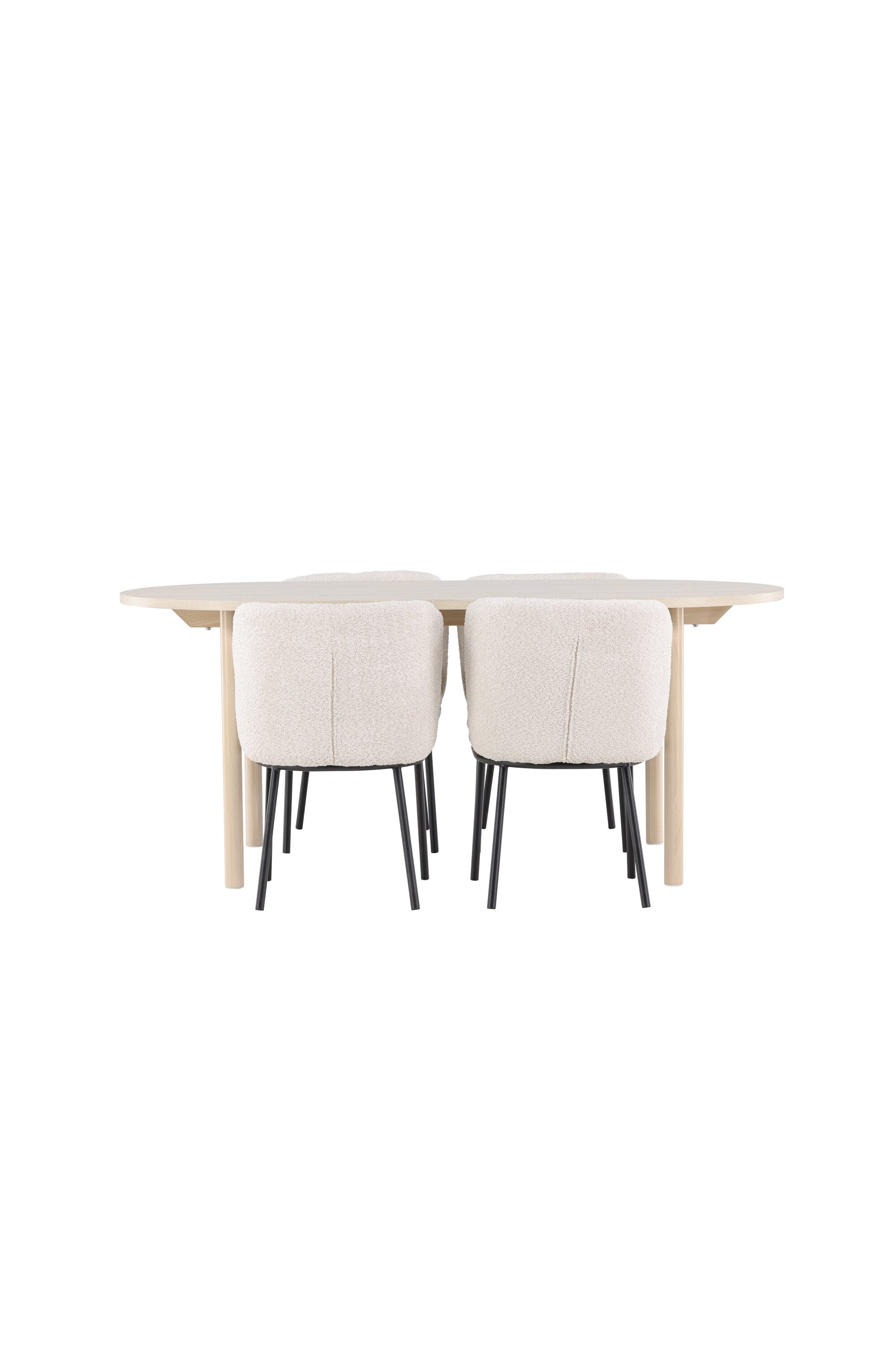 Andy Esstisch mit Agnes Stühlen in  präsentiert im Onlineshop von KAQTU Design AG. Esszimmerset ist von Venture Home