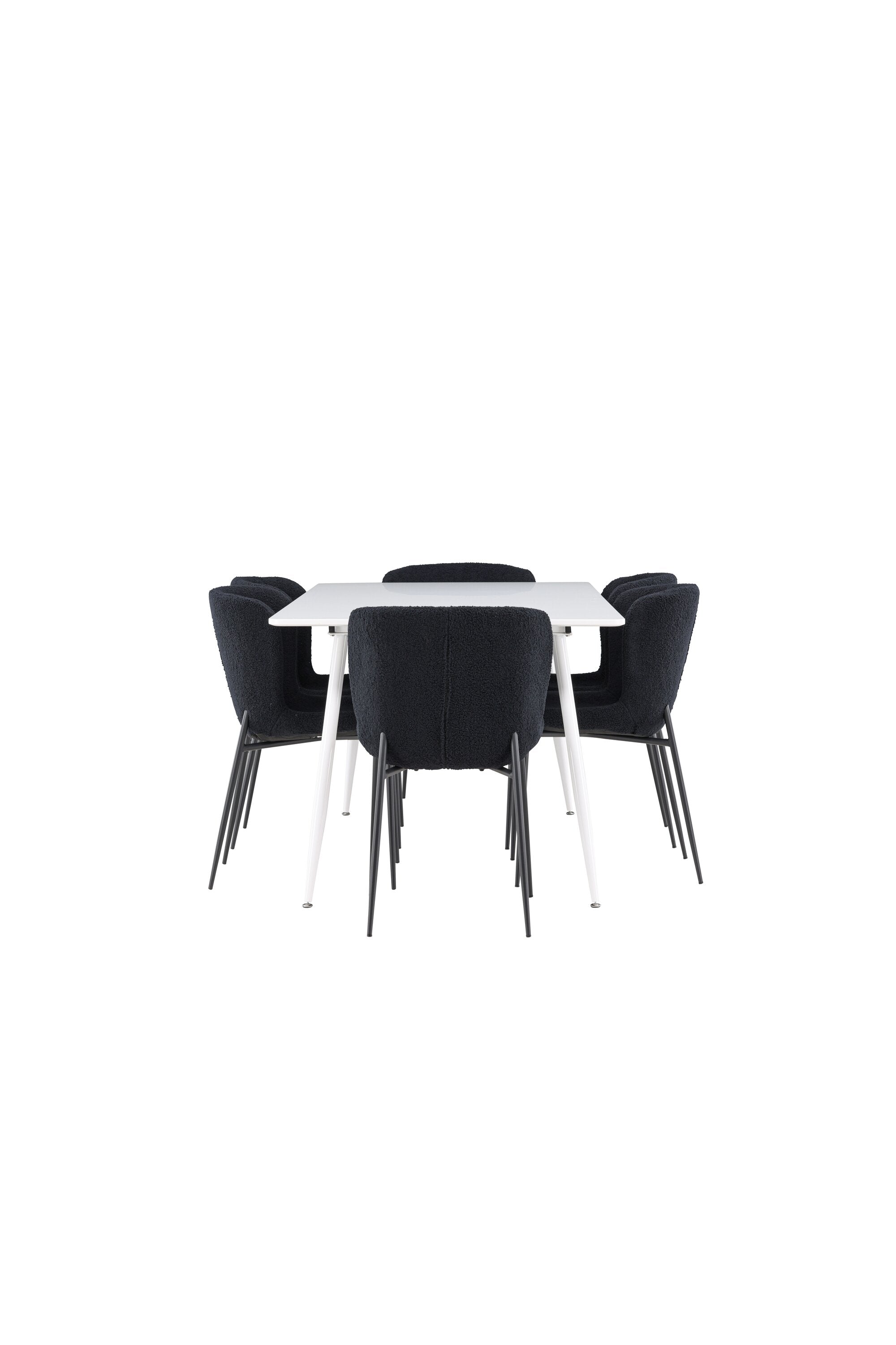 Silar Esstisch mit Modesto Stühlen in  präsentiert im Onlineshop von KAQTU Design AG. Esszimmerset ist von Venture Home