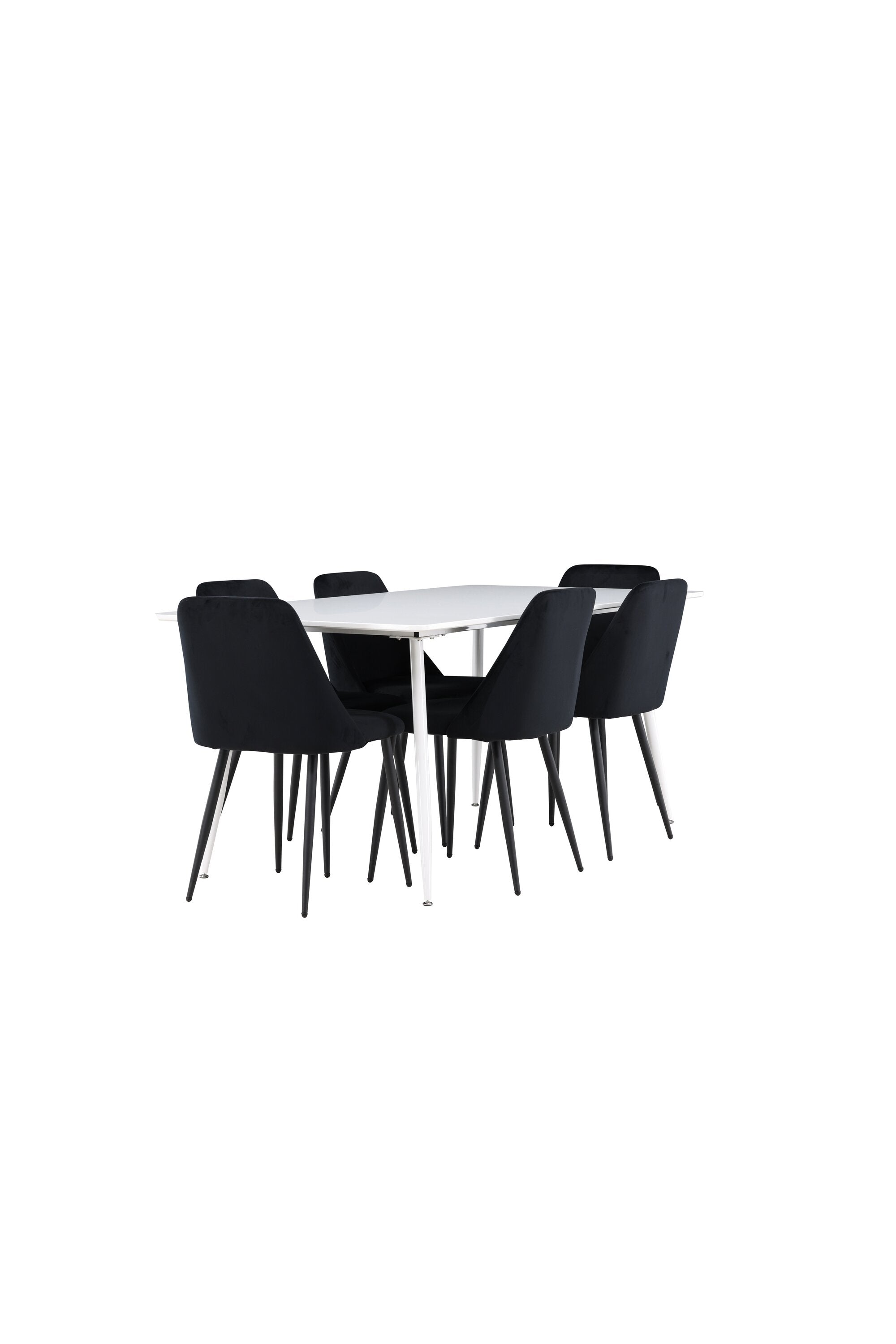 Silar Esszimmertisch mit Night Stühlen in  präsentiert im Onlineshop von KAQTU Design AG. Esszimmerset ist von Venture Home