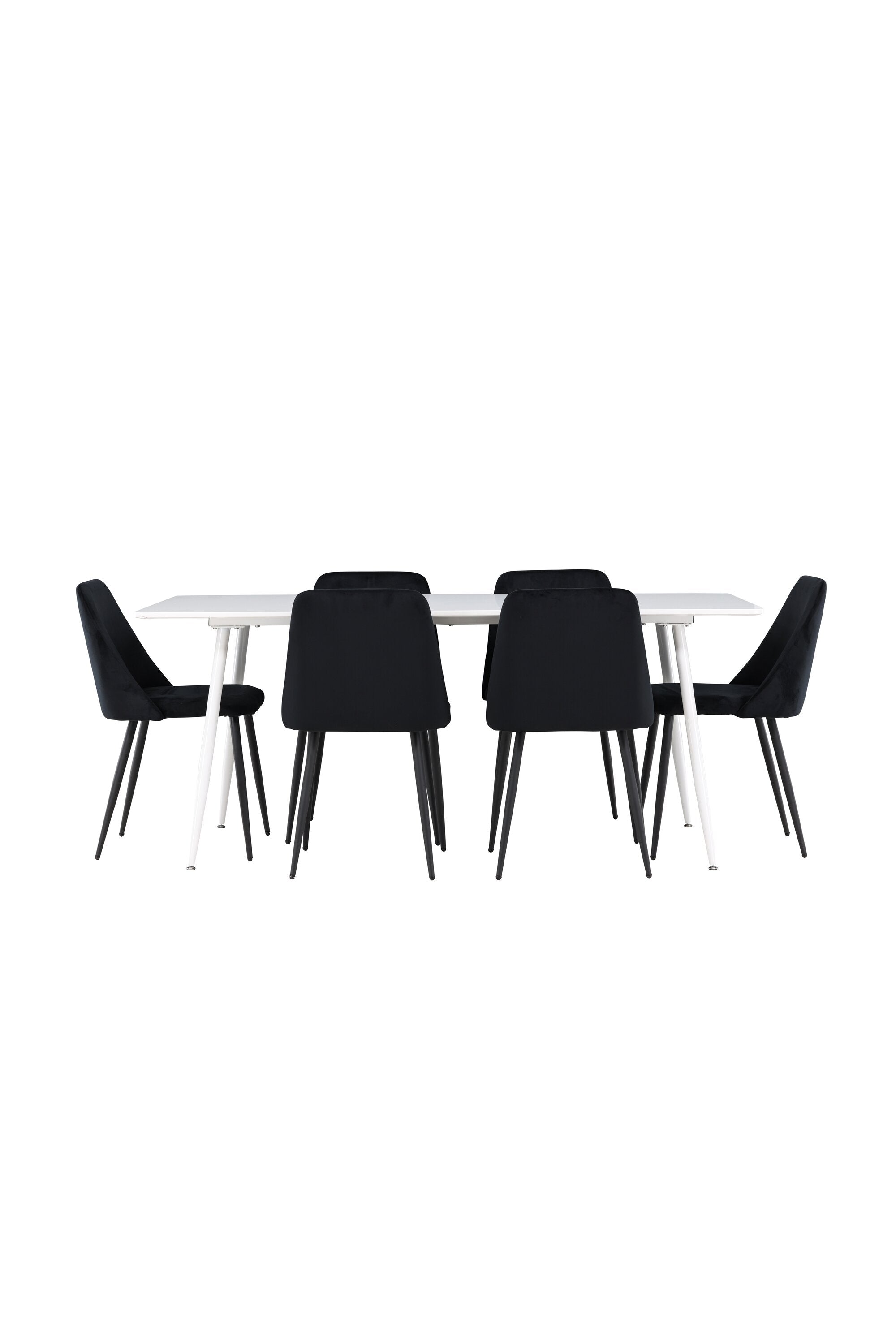 Silar Esszimmertisch mit Night Stühlen in  präsentiert im Onlineshop von KAQTU Design AG. Esszimmerset ist von Venture Home