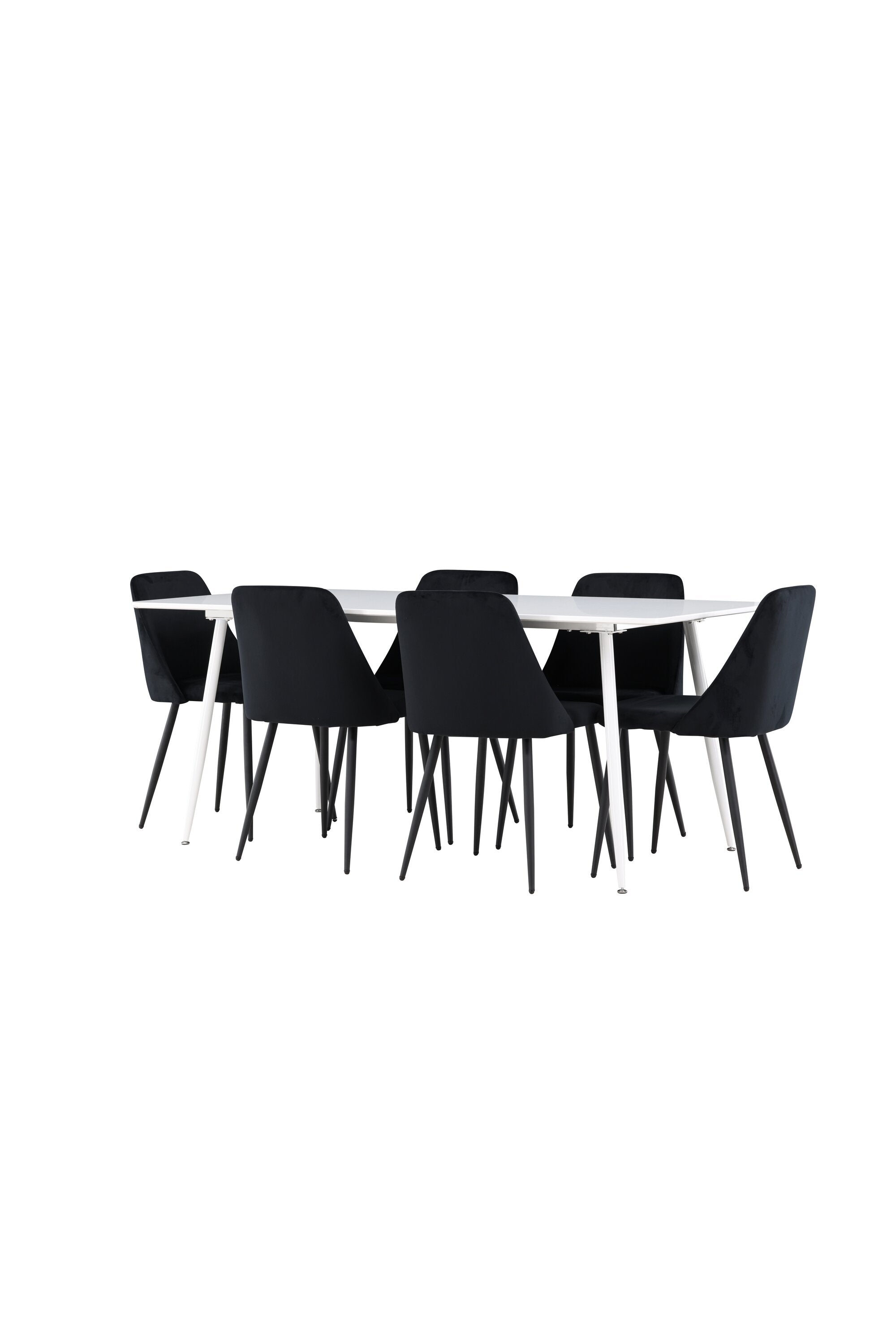 Silar Esszimmertisch mit Night Stühlen in  präsentiert im Onlineshop von KAQTU Design AG. Esszimmerset ist von Venture Home