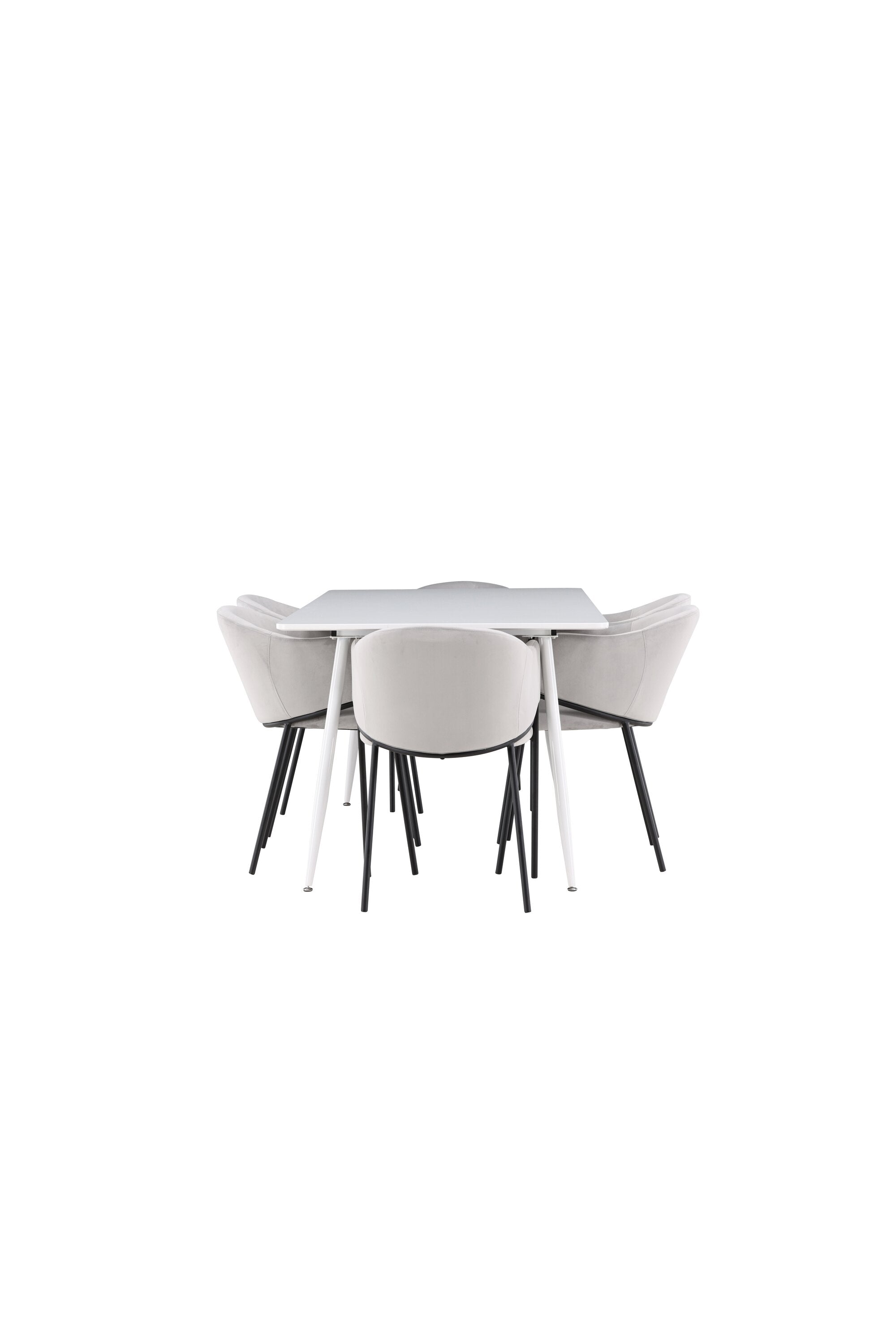 Silar Esstisch mit Evelina Stühlen in  präsentiert im Onlineshop von KAQTU Design AG. Esszimmerset ist von Venture Home