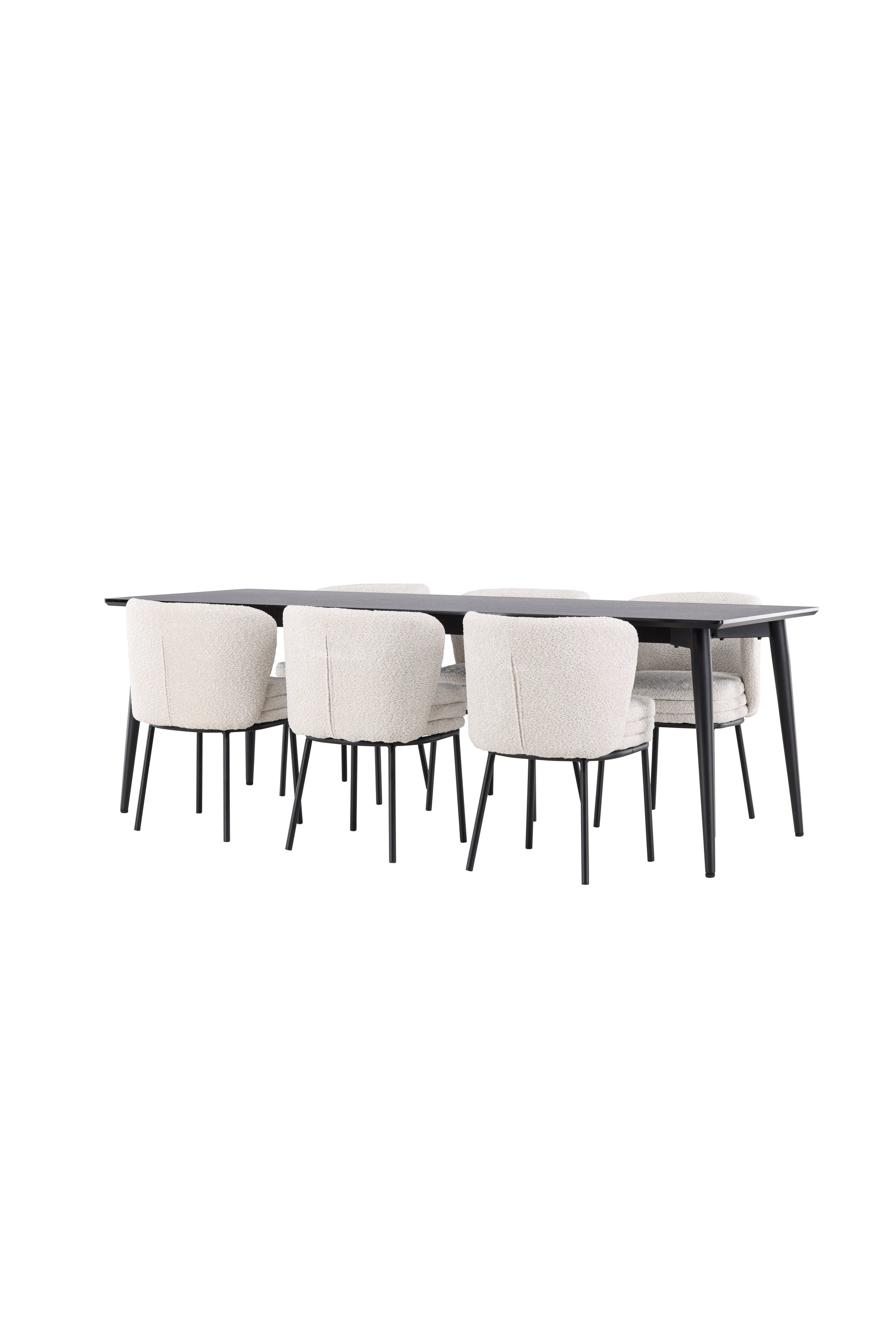 Ellis Esstisch mit Stühlen Agnes in  präsentiert im Onlineshop von KAQTU Design AG. Esszimmerset ist von Venture Home