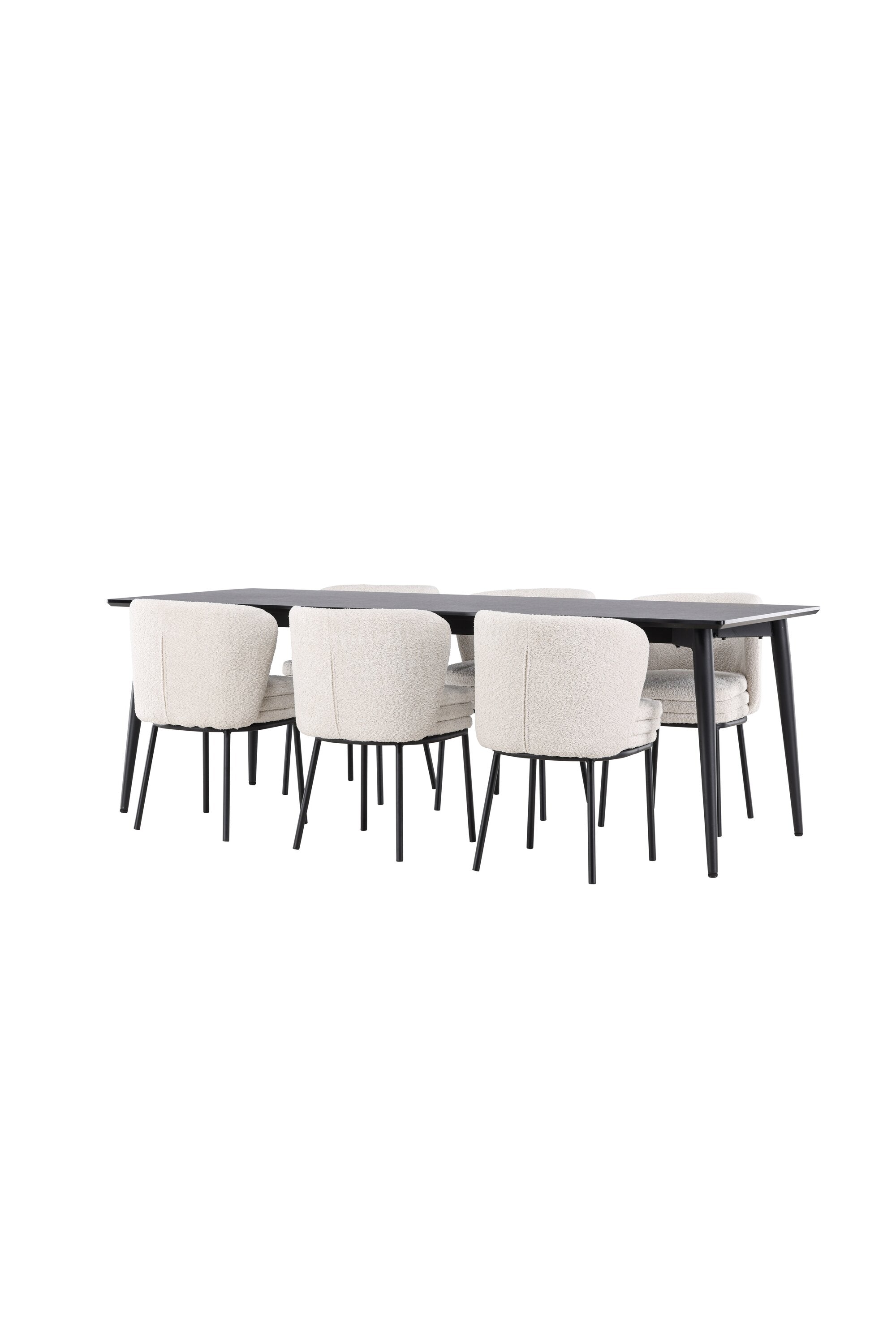 Ellis Esstisch mit Stühlen Agnes in  präsentiert im Onlineshop von KAQTU Design AG. Esszimmerset ist von Venture Home