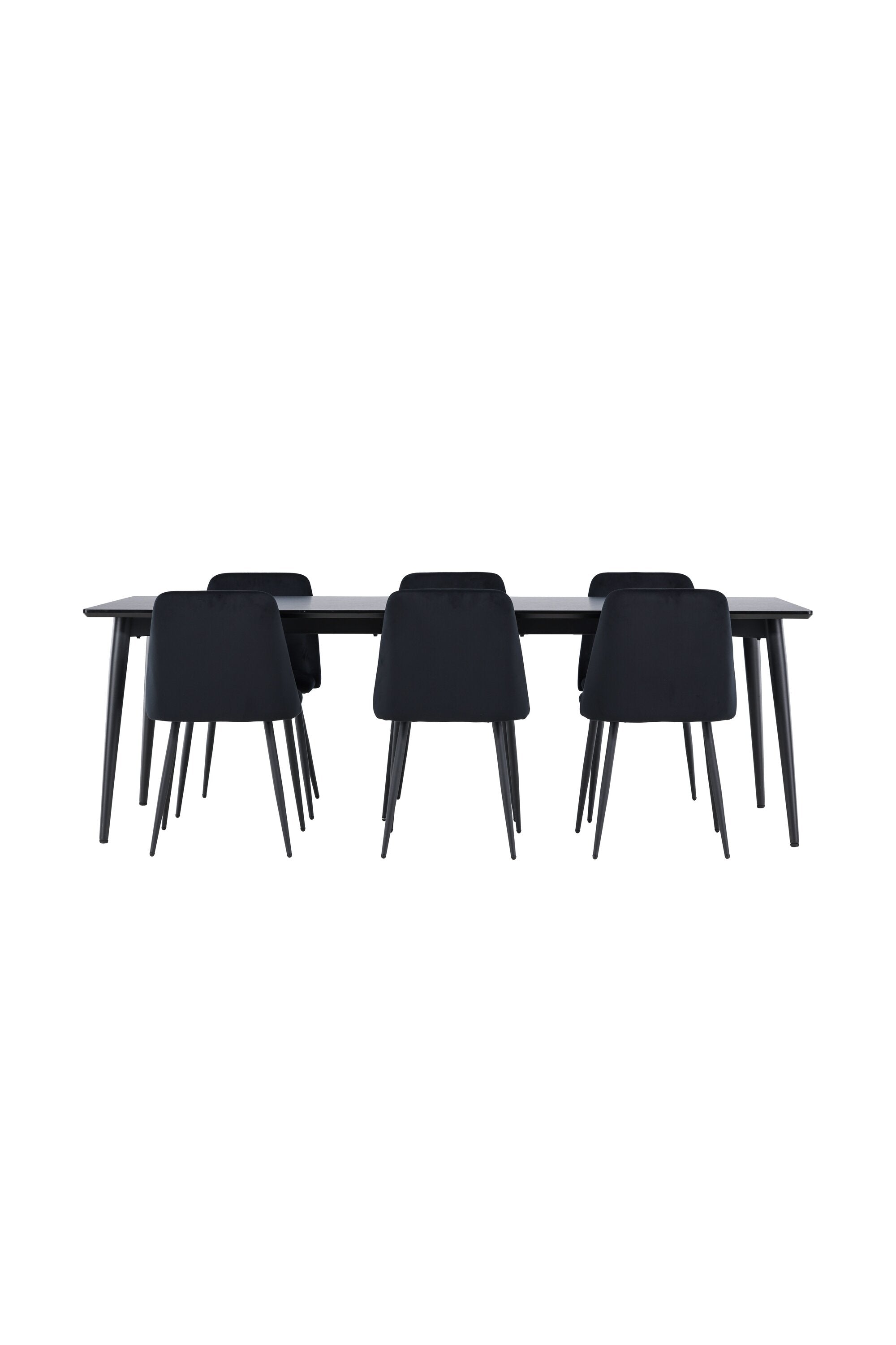 Ellis Esstisch mit Night Esszimmerstuhl in  präsentiert im Onlineshop von KAQTU Design AG. Esstischset ist von Venture Home