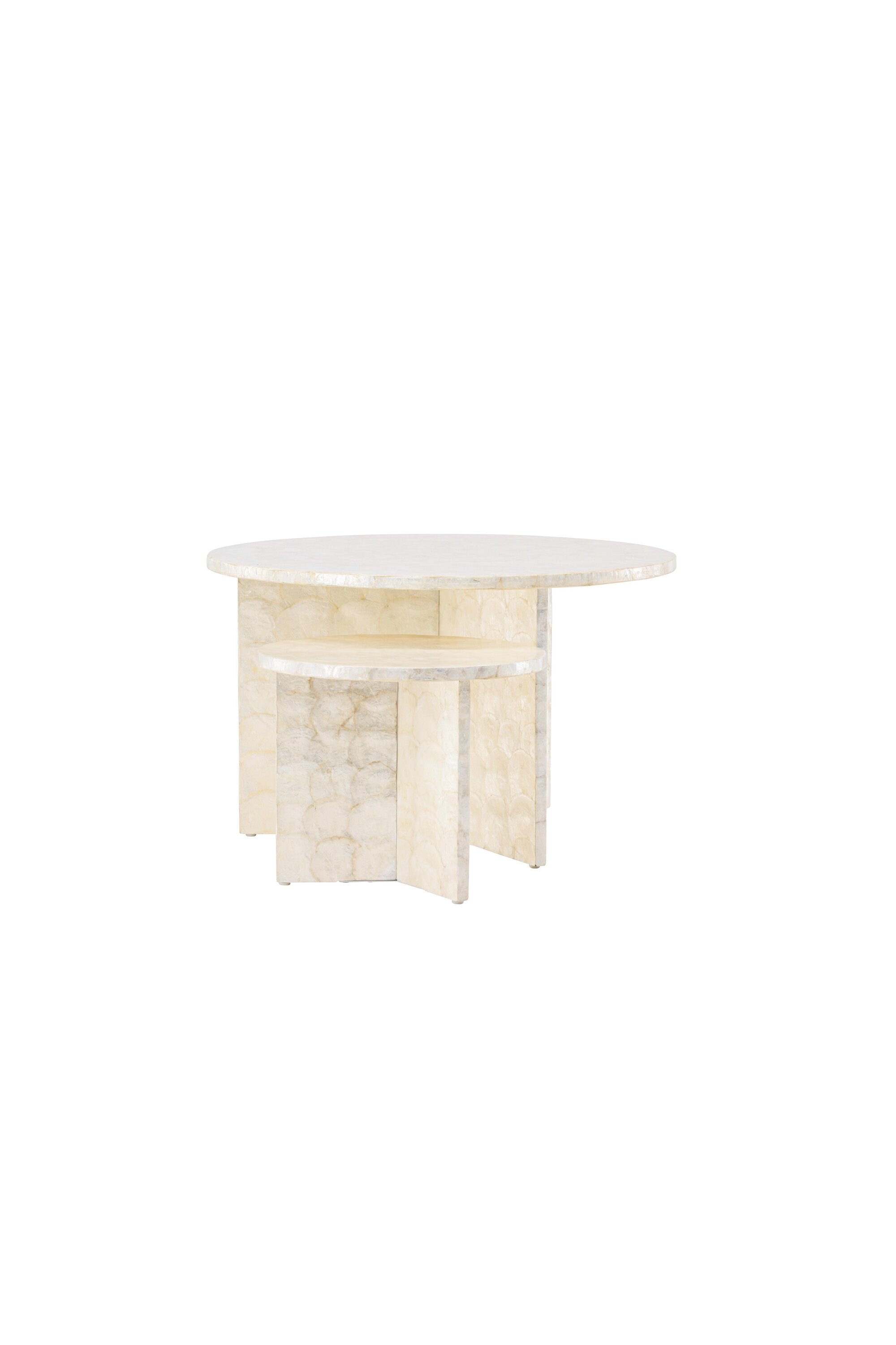 Smögen Sofa Tisch in Hellgrau präsentiert im Onlineshop von KAQTU Design AG. Beistelltisch ist von Vind